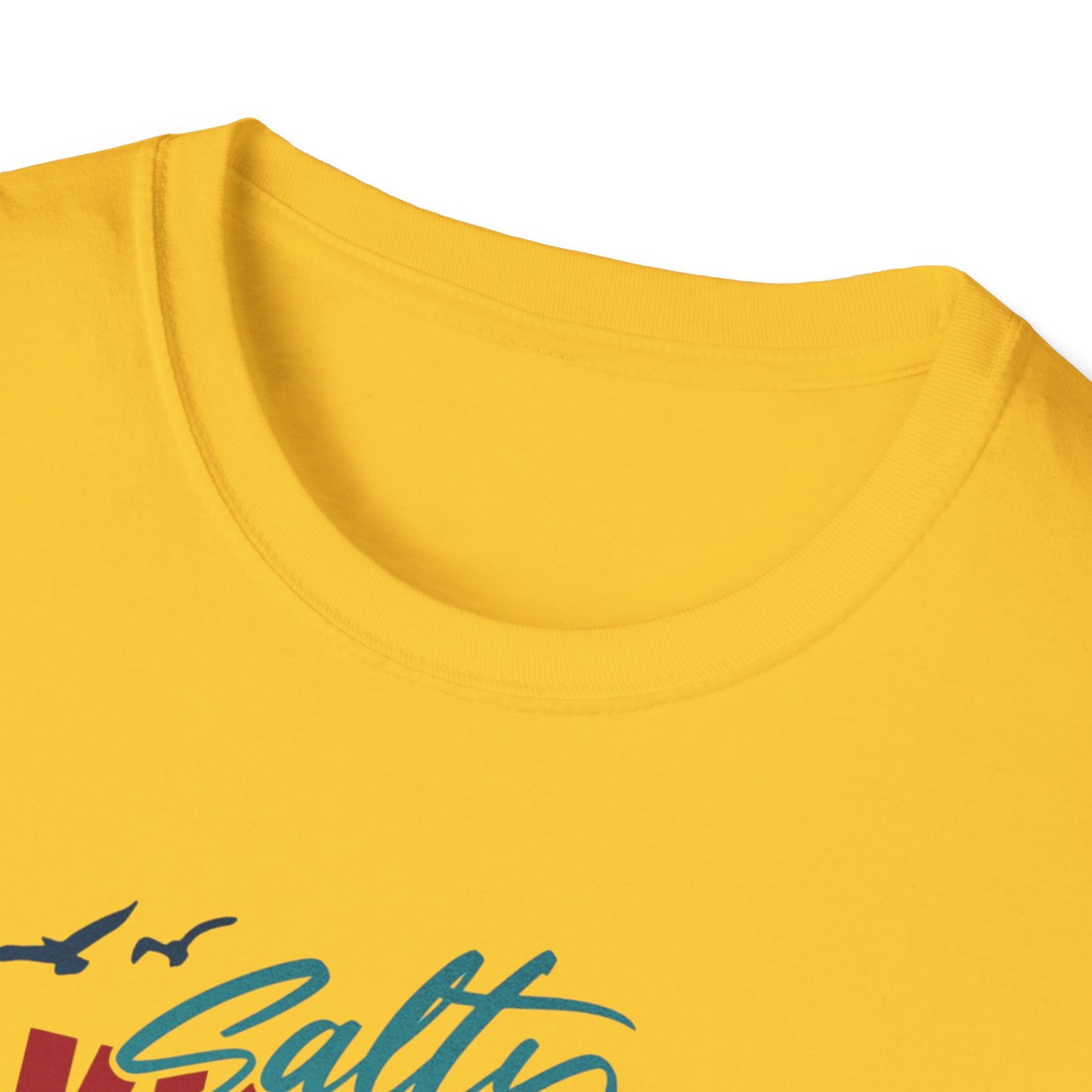 Beach Vibes T-Shirt - Salty Kisses, Ocean Wishes