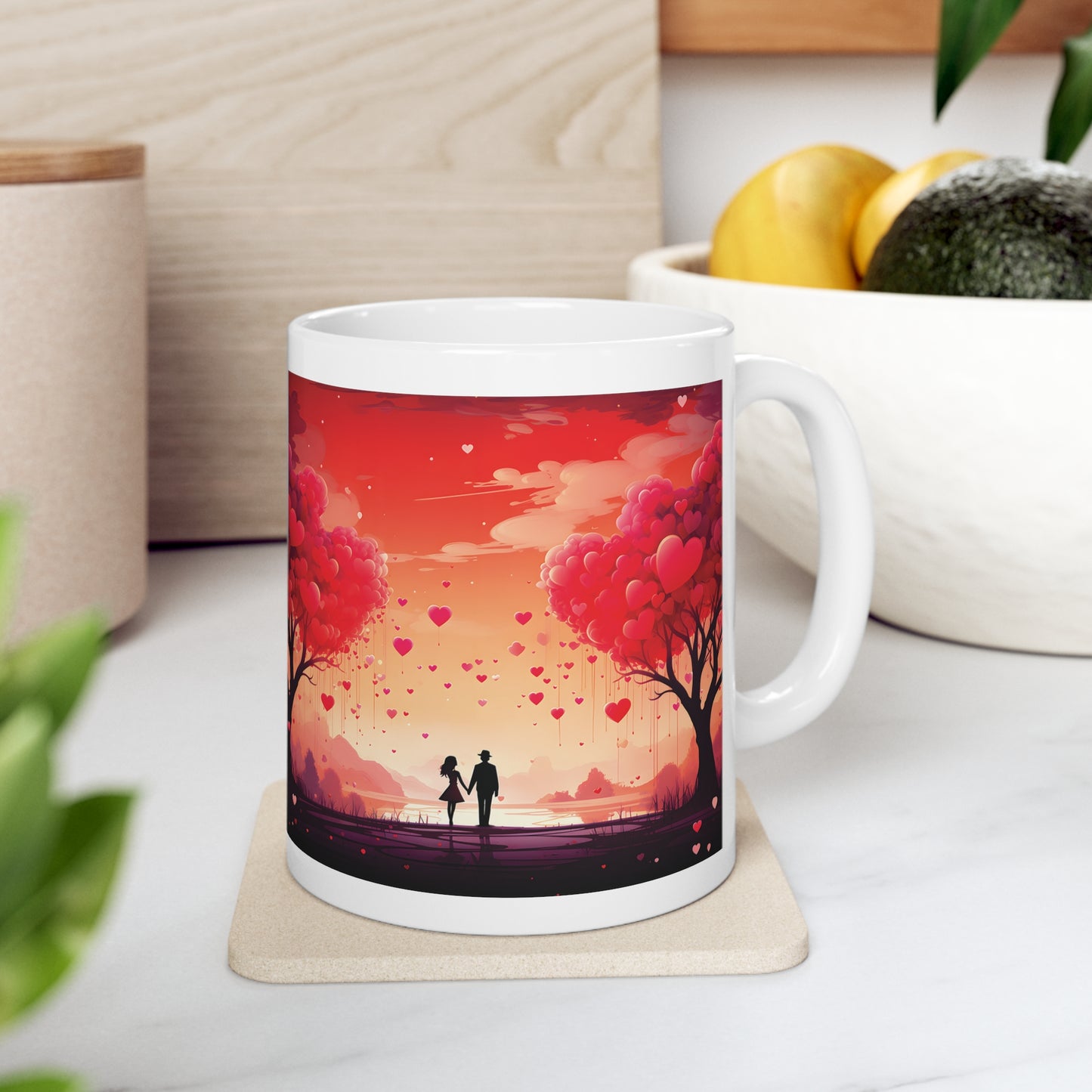 Valentine's Forever Love: Ceramic Mug 11oz