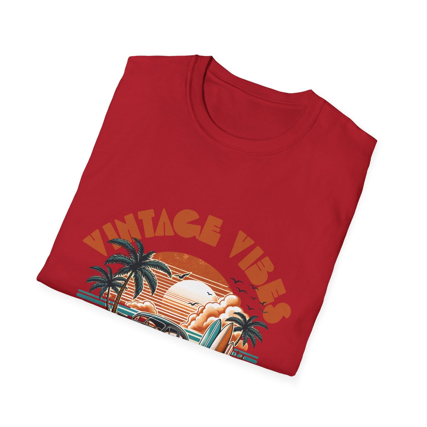 Vintage Vibe T-Shirt - Unisex Softstyle