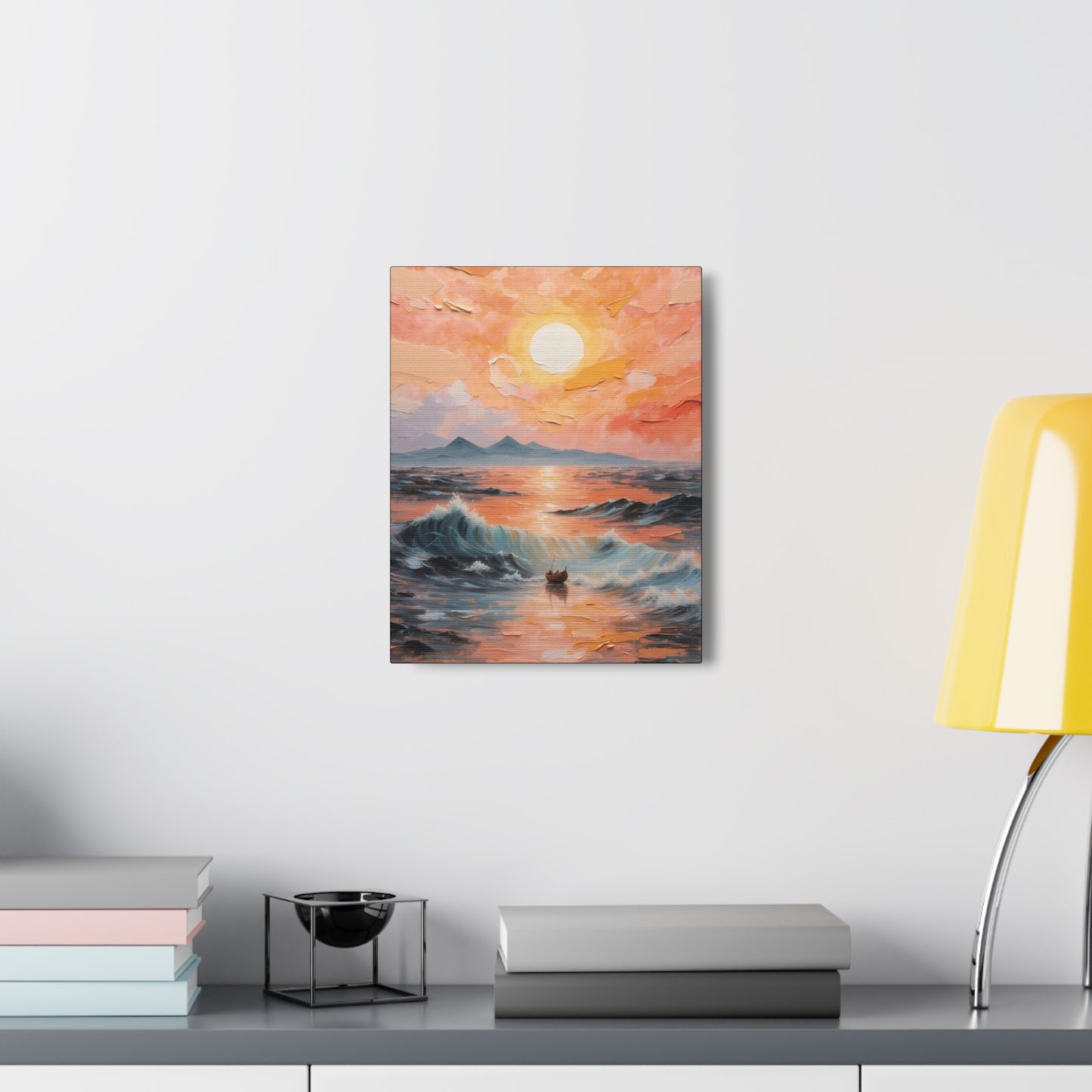 The Lost Boat: Canvas Gallery Wraps