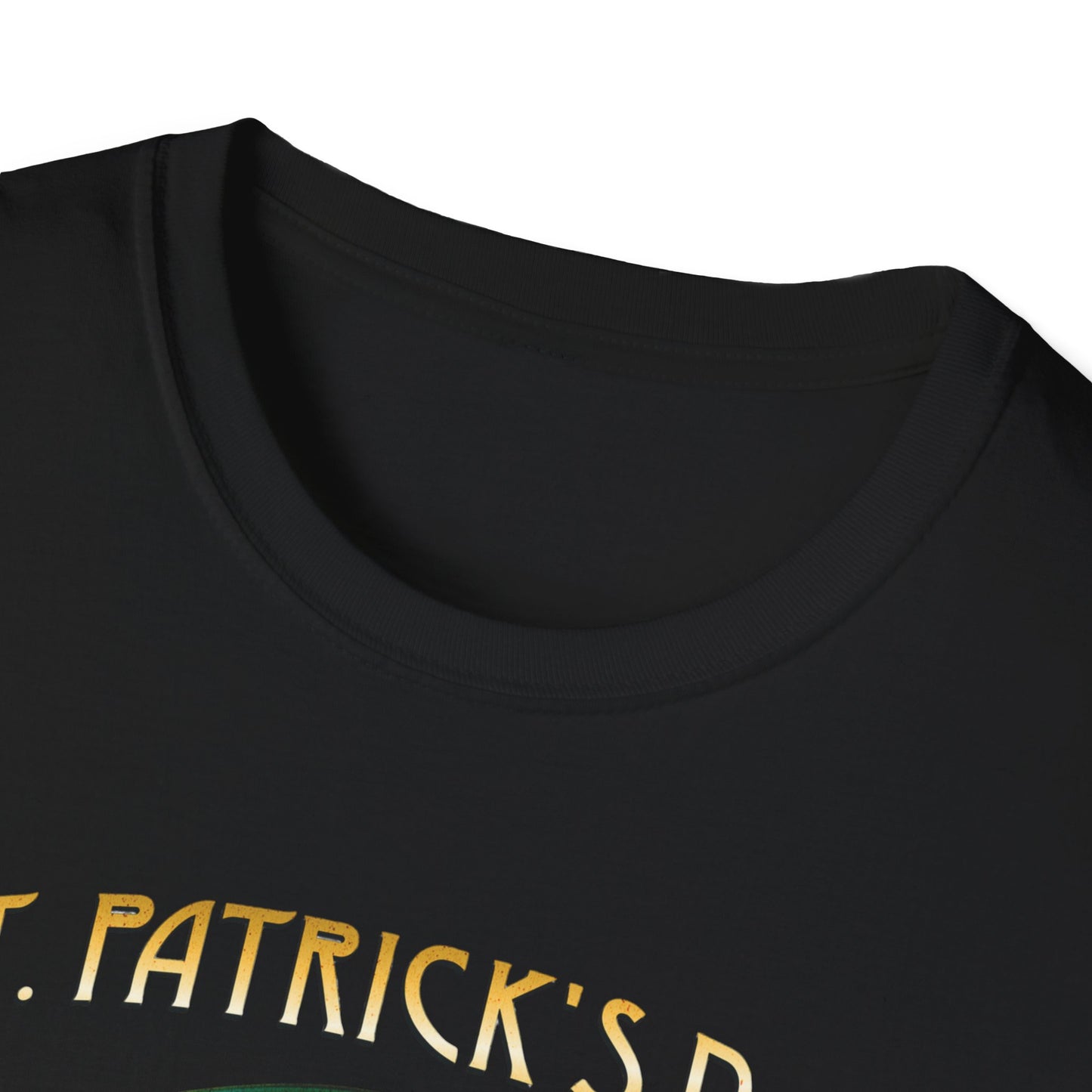 St. Patrick's Day Celebration T-Shirt - Unisex Softstyle Tee with Irish Culture Design