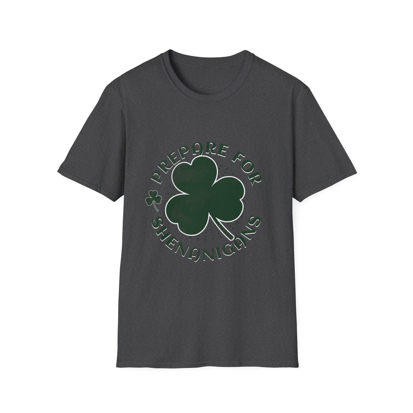 St. Patrick's Day 'Prepare for Shenanigans' T-Shirt - Unisex Softstyle Tee