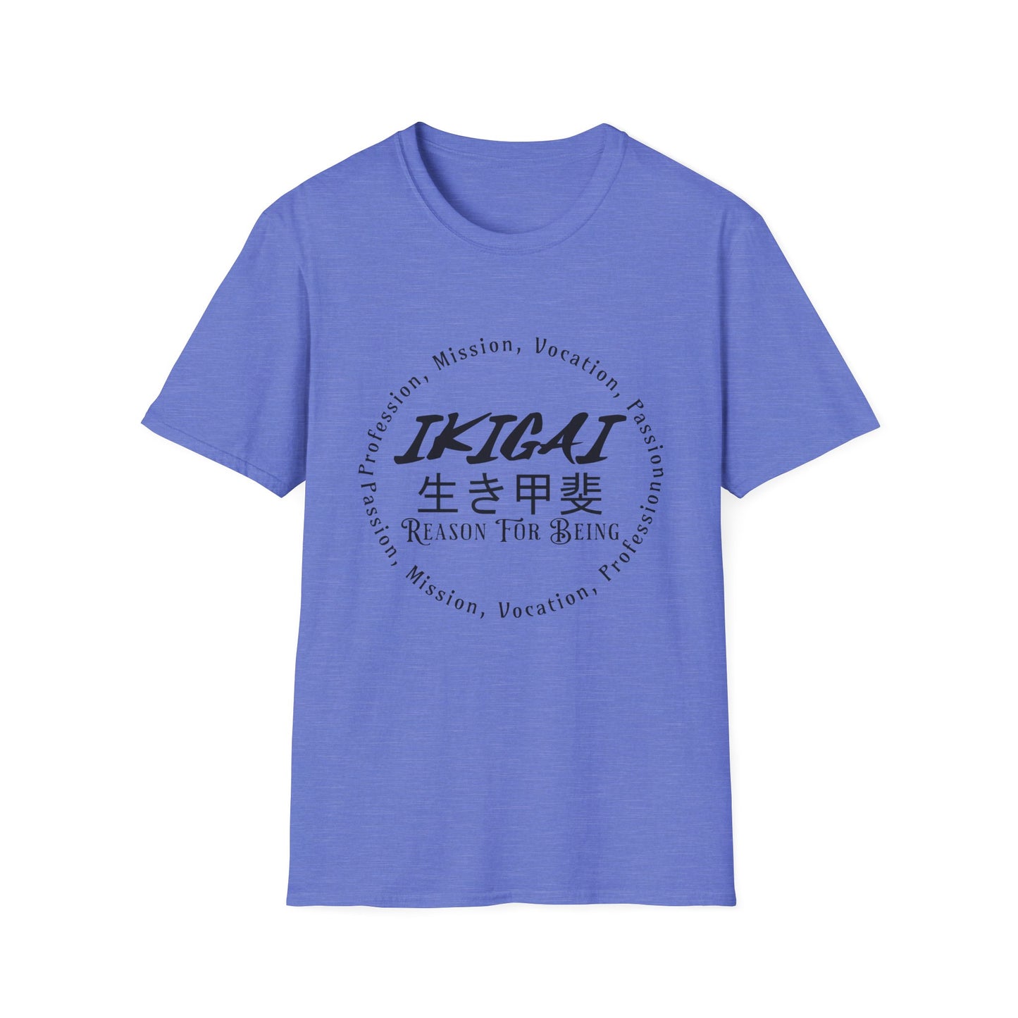 Ikigai T-shirt - Unisex Softstyle