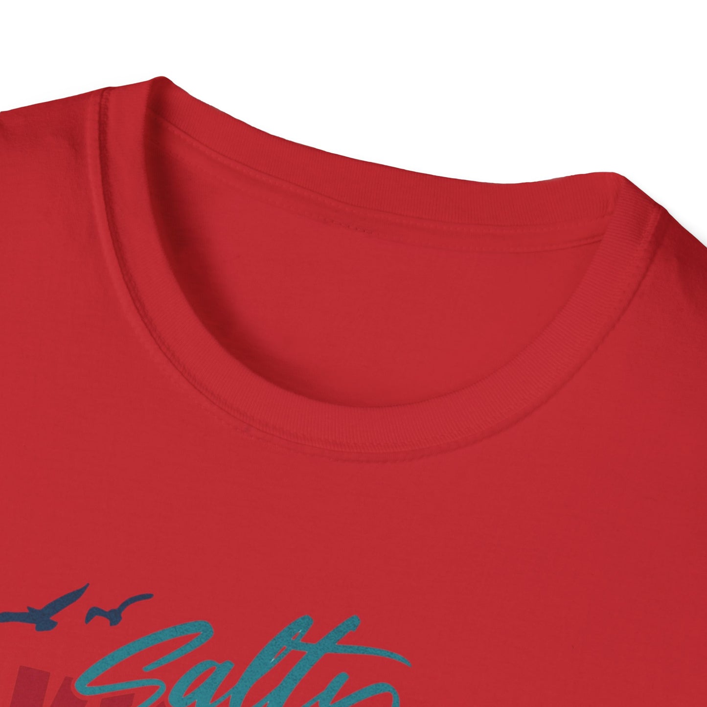 Beach Vibes T-Shirt - Salty Kisses, Ocean Wishes