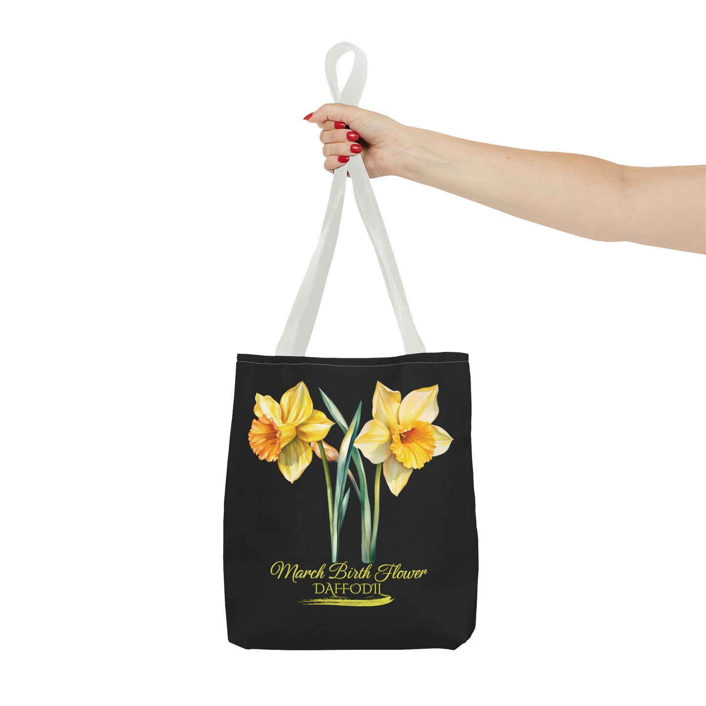March Birth Flower: Daffodil - Tote Bag (AOP)