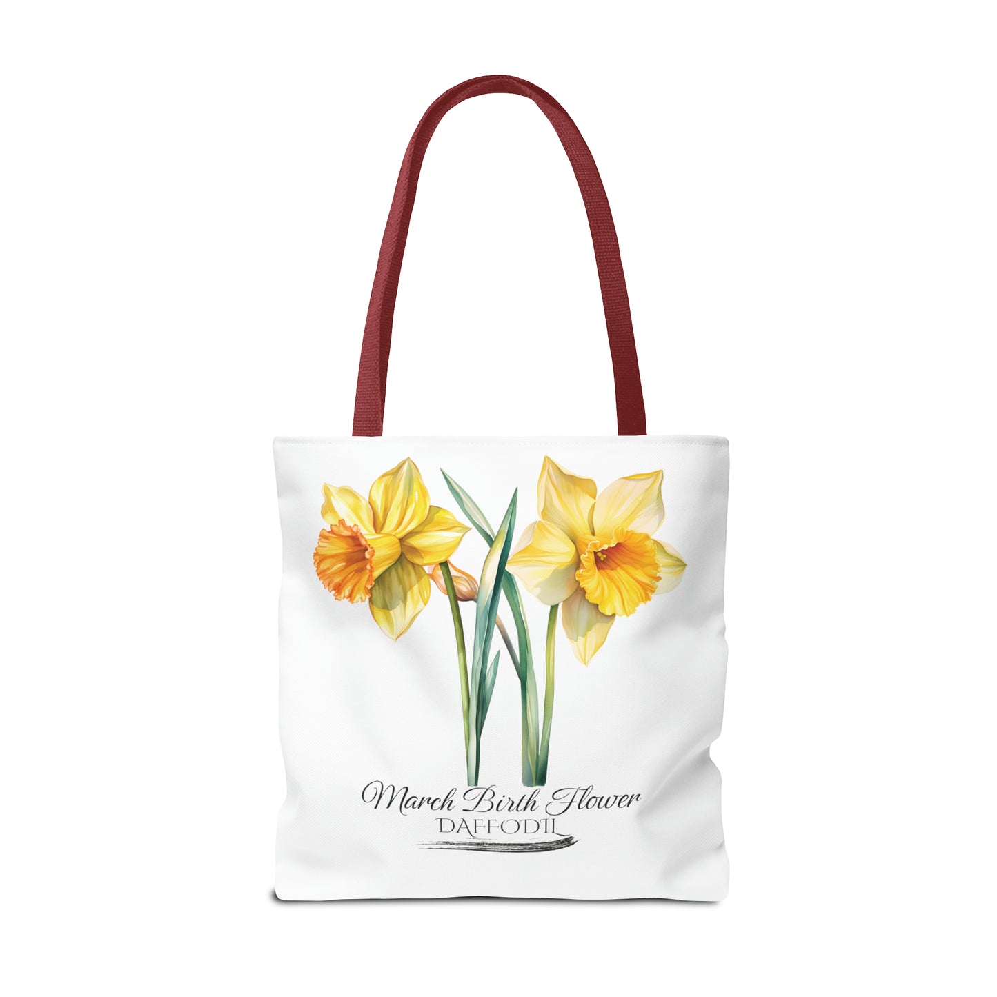 March Birth Flower: Daffodil - Tote Bag (AOP)