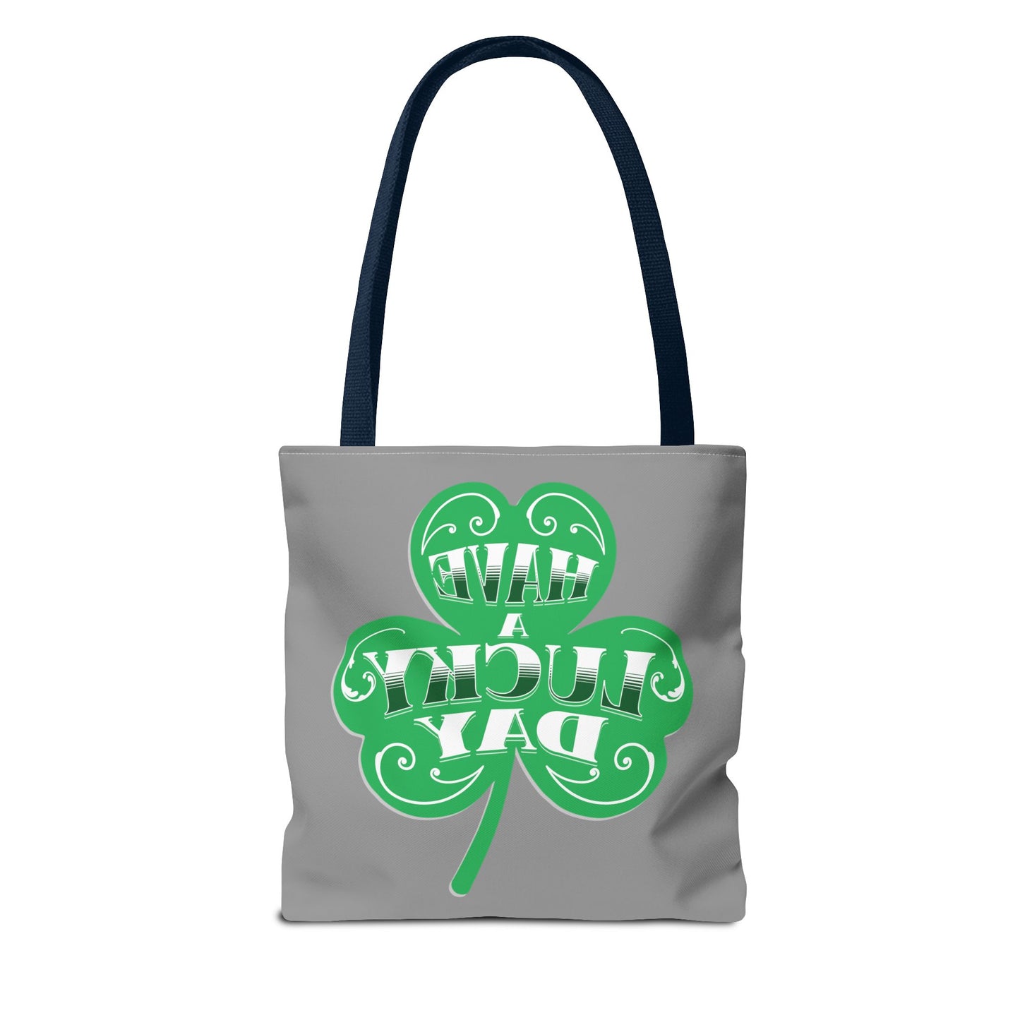 Lucky Day Tote Bag - St. Patrick's Day Gift, Eco-Friendly Shopper, Fun Everyday Use, Green Clover Design, Lucky Charm