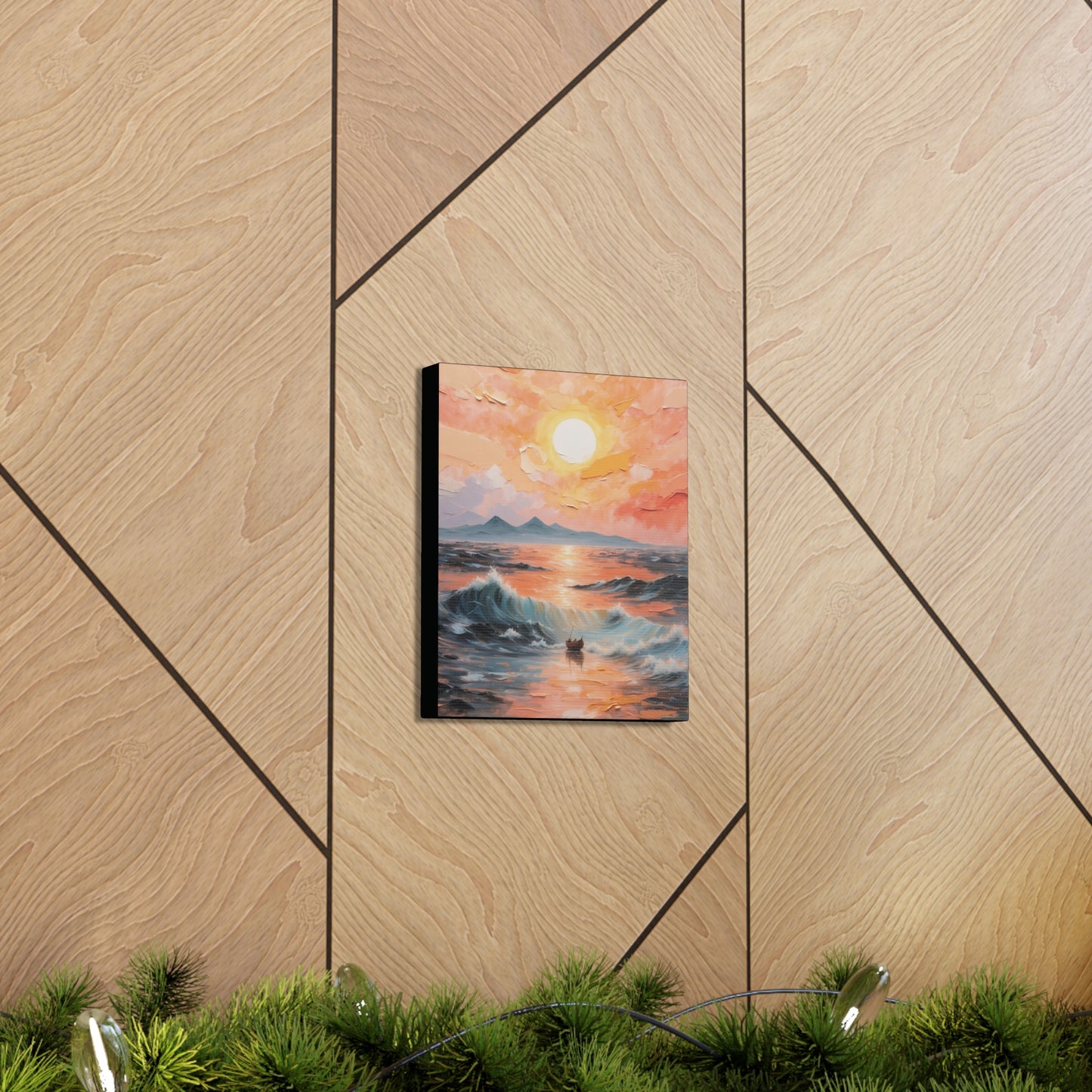 The Lost Boat: Canvas Gallery Wraps