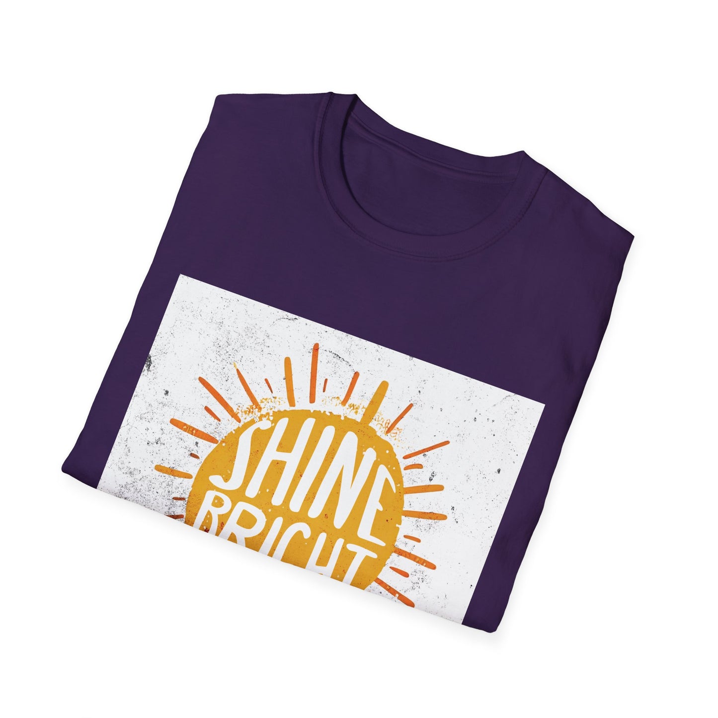 Shine Bright T-Shirt - Inspirational Tee, Positive Vibes Shirt, Motivational Clothing, Graphic Tee, Crewneck Top