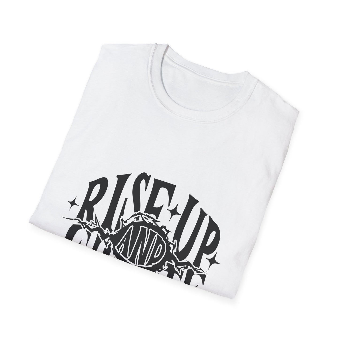 Rise Up And Create T-Shirt, Inspirational Tee, Motivational Shirt, Unisex Graphic Top, Artist Gift, Creative Apparel