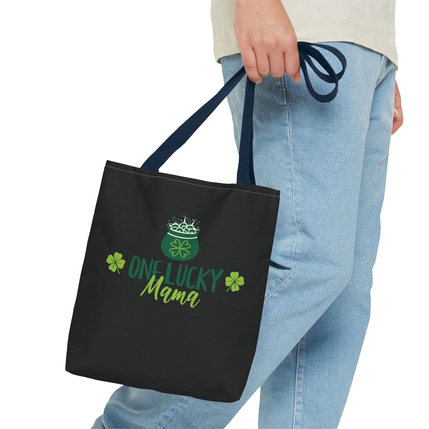 One Lucky Mama St. Patrick's Day Tote Bag - Fun & Festive Green Design