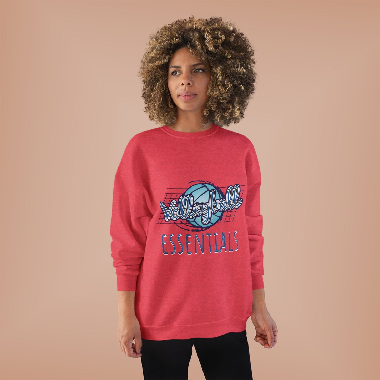 Unisex Eco-Friendly Crewneck Sweatshirt, Cozy Retro Essentials Sweatshirt, Casual Wear, Gift for Her, Hoodie Alternative, Fall Fashion