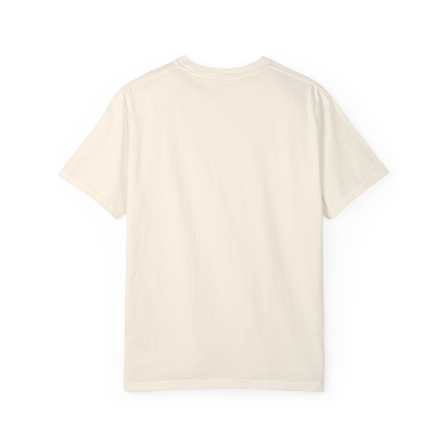 Coffee because too early for wine - Unisex Garment-Dyed T-shirt