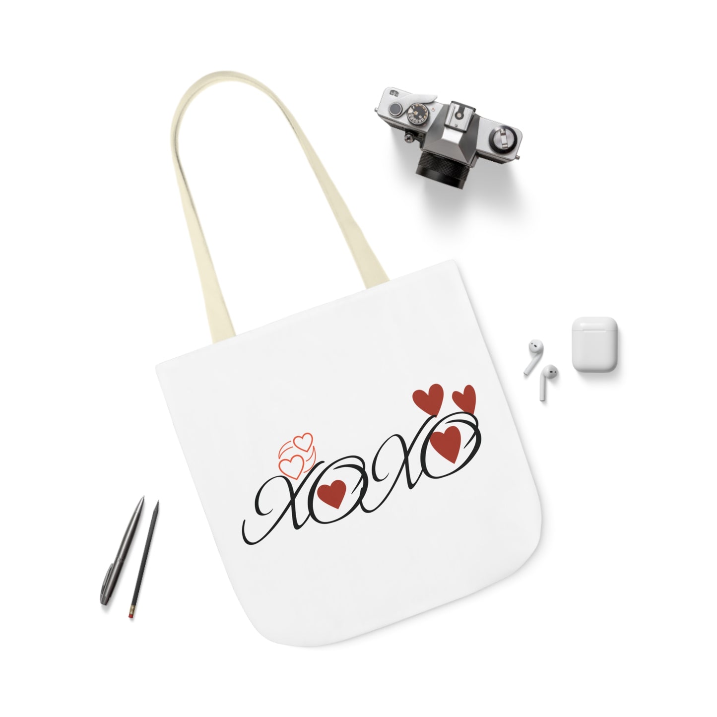 Valentine's Canvas Tote Bag