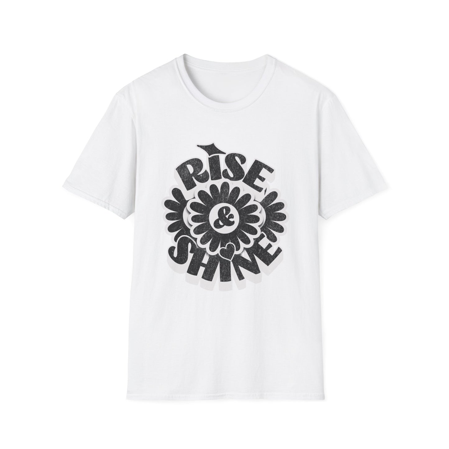 Rise & Shine T-Shirt, Morning Graphic Tee, Unisex Tee, Inspirational Shirt, Gift for Him or Her