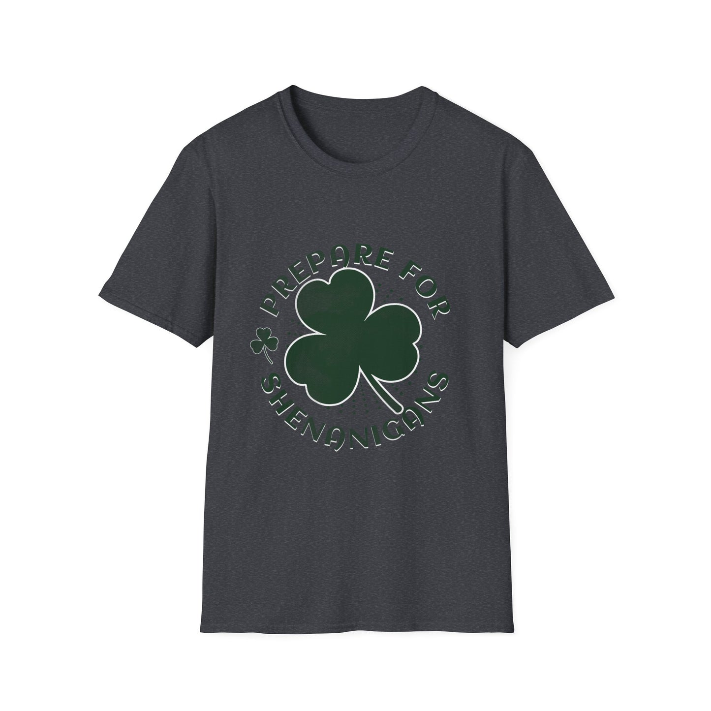 St. Patrick's Day 'Prepare for Shenanigans' T-Shirt - Unisex Softstyle Tee