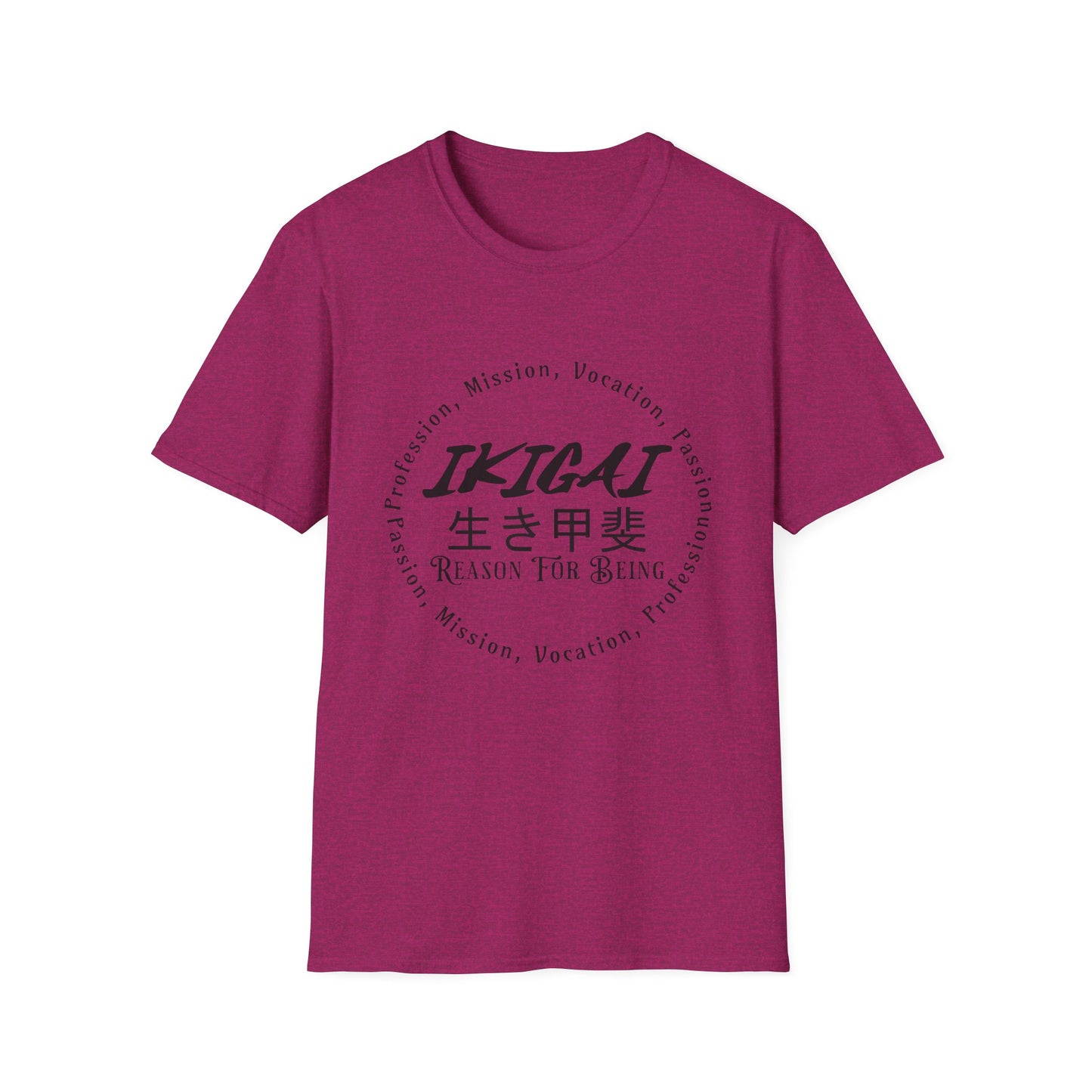 Ikigai T-shirt - Unisex Softstyle