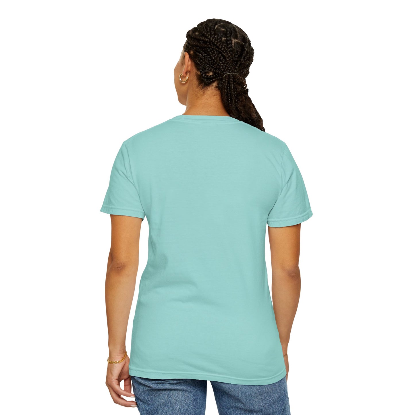 May Birth Flower "Lily of the Valley" - Unisex Garment-Dyed T-shirt
