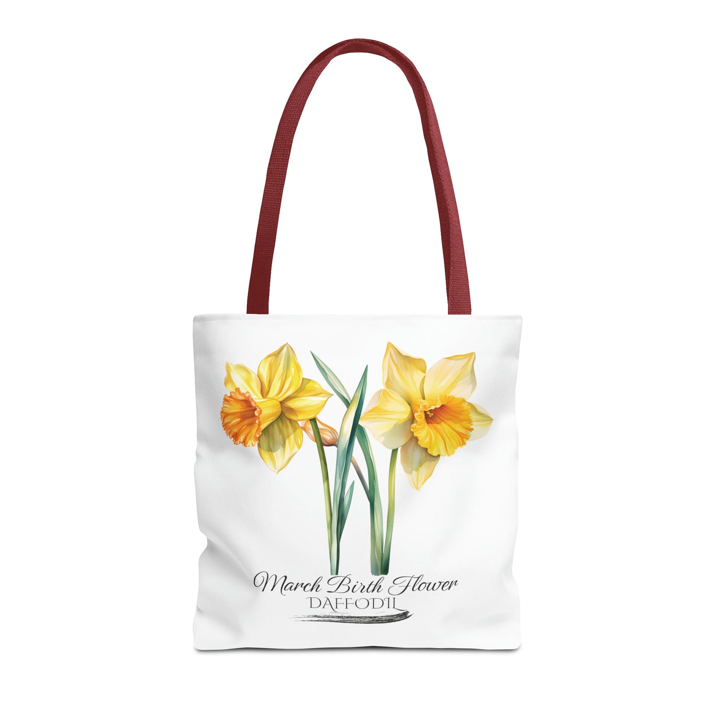 March Birth Flower: Daffodil - Tote Bag (AOP)