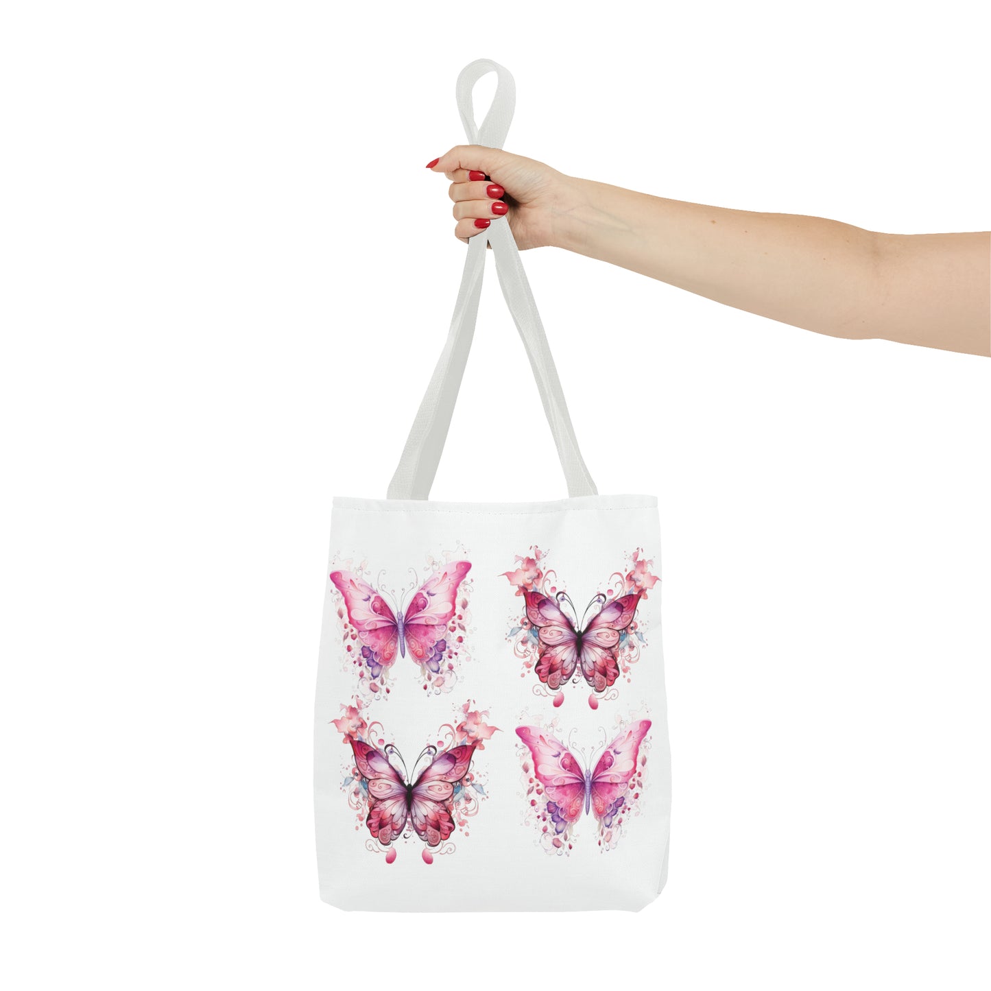 Pink Butterfly - Tote Bag (AOP)