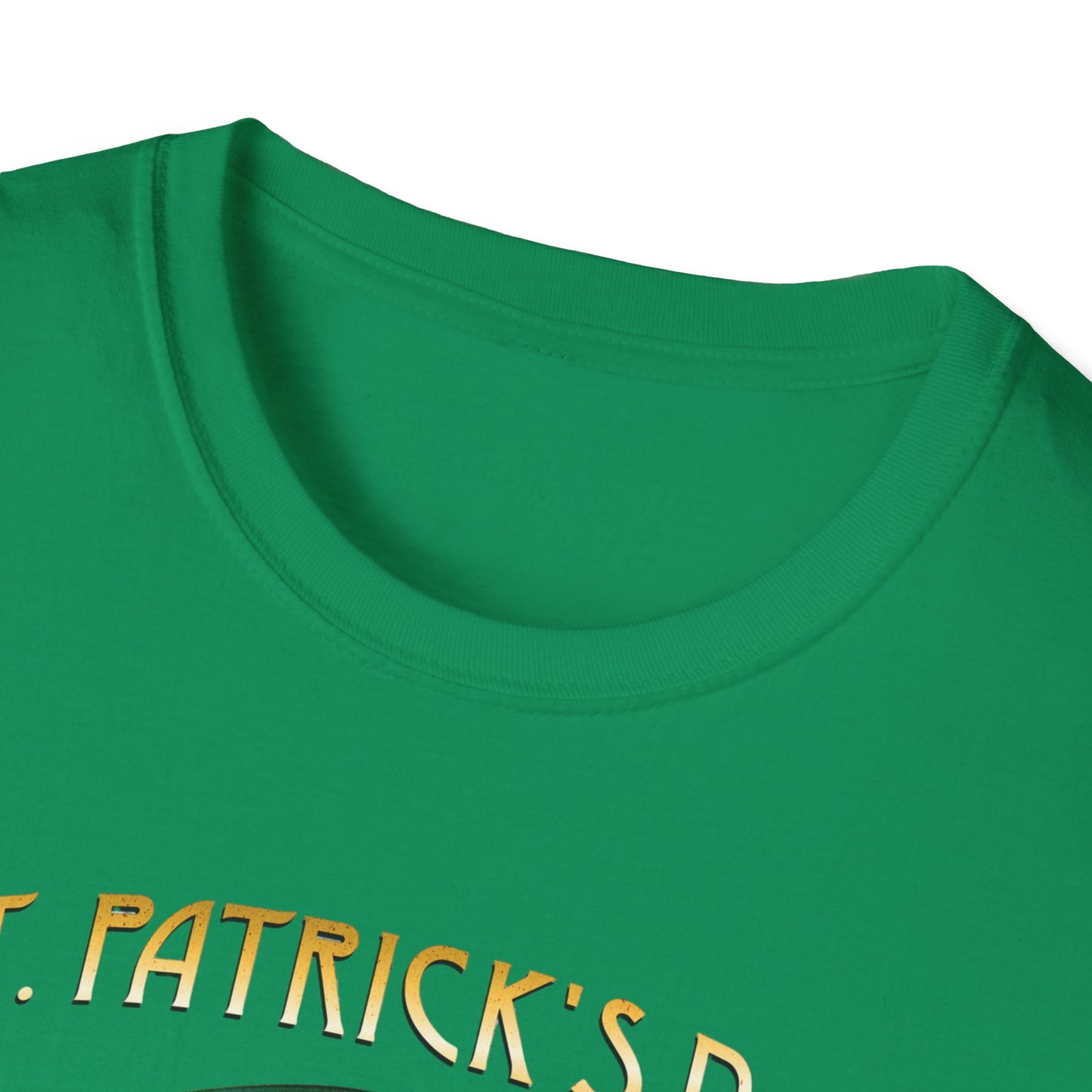 St. Patrick's Day Celebration T-Shirt - Unisex Softstyle Tee with Irish Culture Design