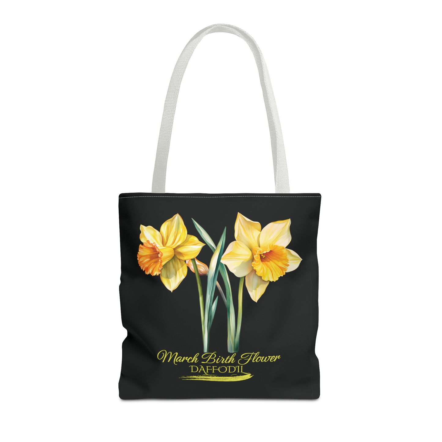 March Birth Flower: Daffodil - Tote Bag (AOP)