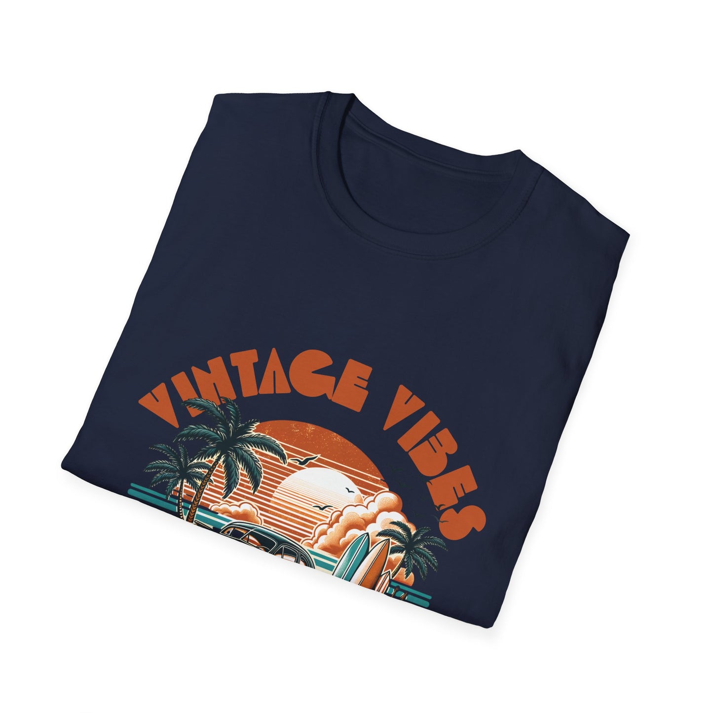 Vintage Vibe T-Shirt - Unisex Softstyle