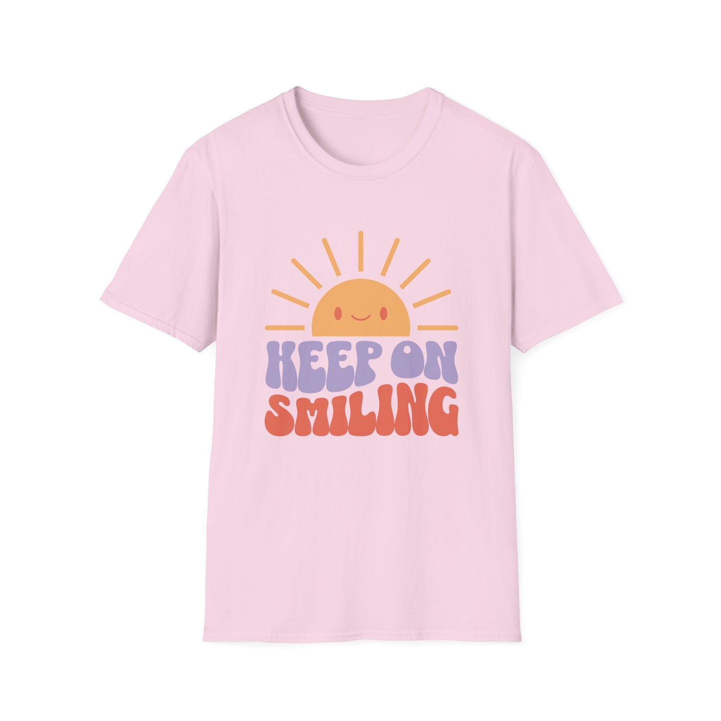Keep On Smiling - Unisex Soft style T-Shirt