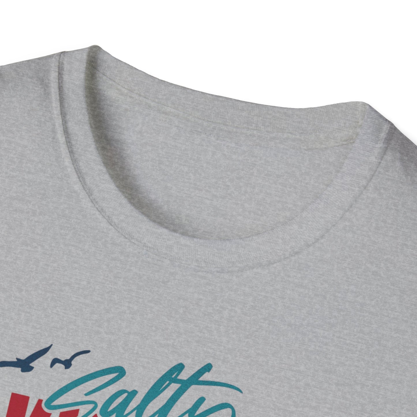 Beach Vibes T-Shirt - Salty Kisses, Ocean Wishes