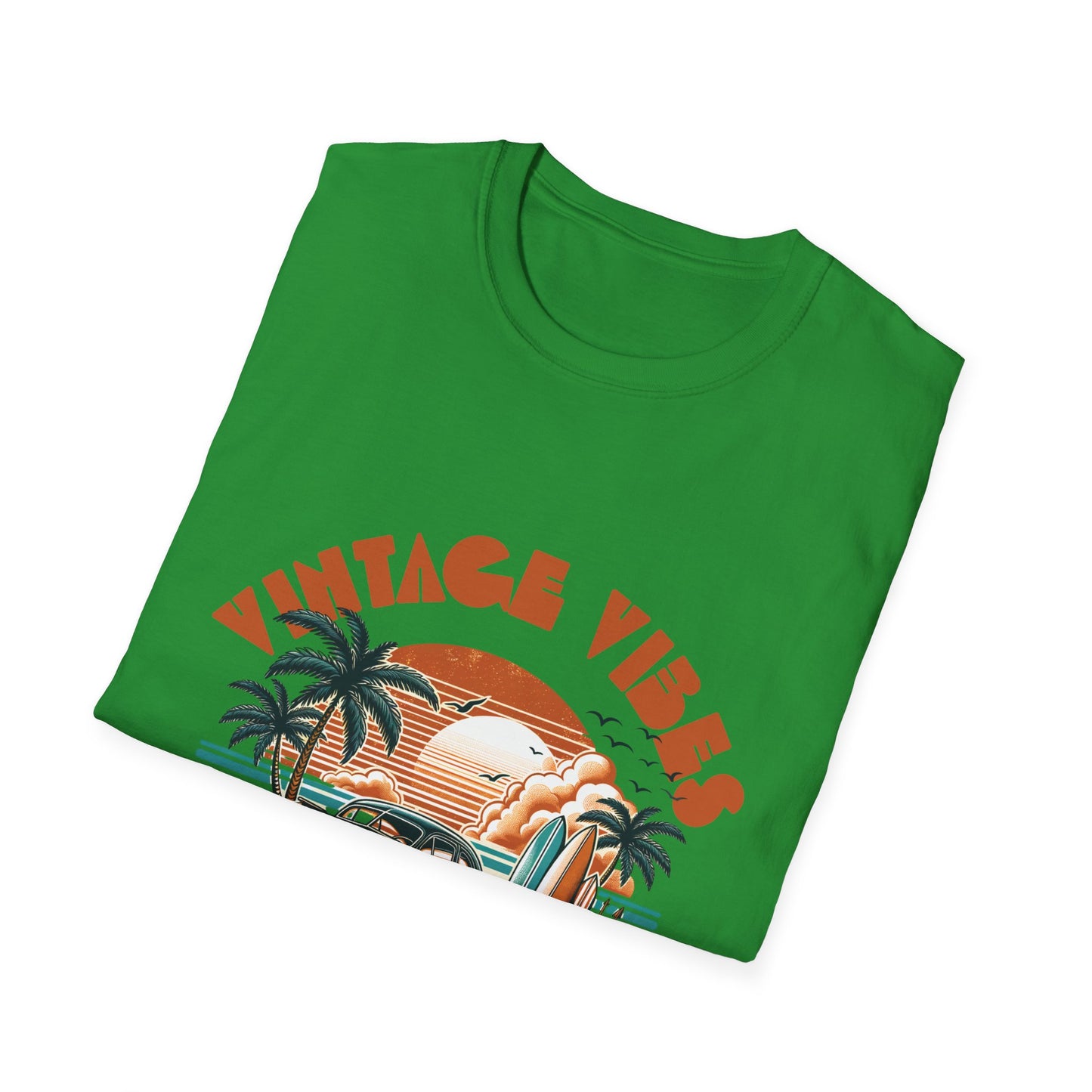 Vintage Vibe T-Shirt - Unisex Softstyle