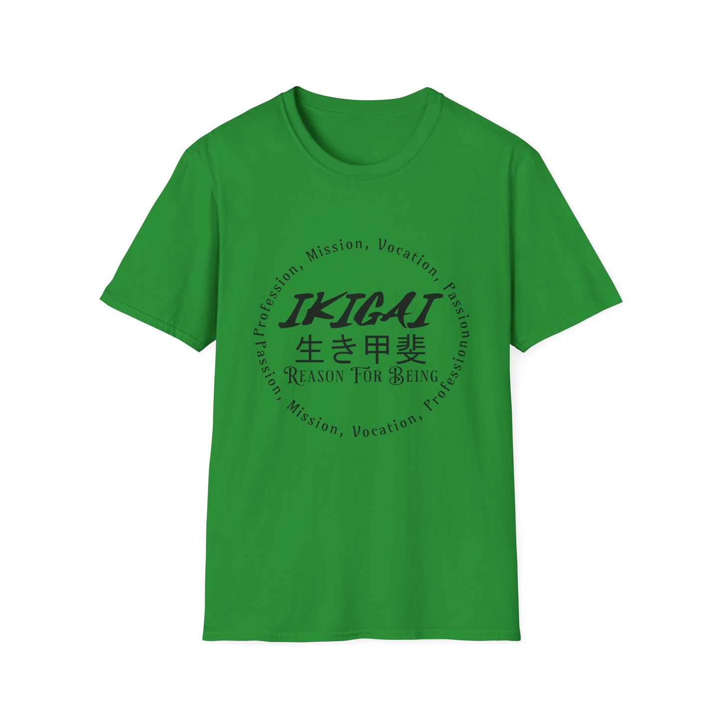 Ikigai T-shirt - Unisex Softstyle