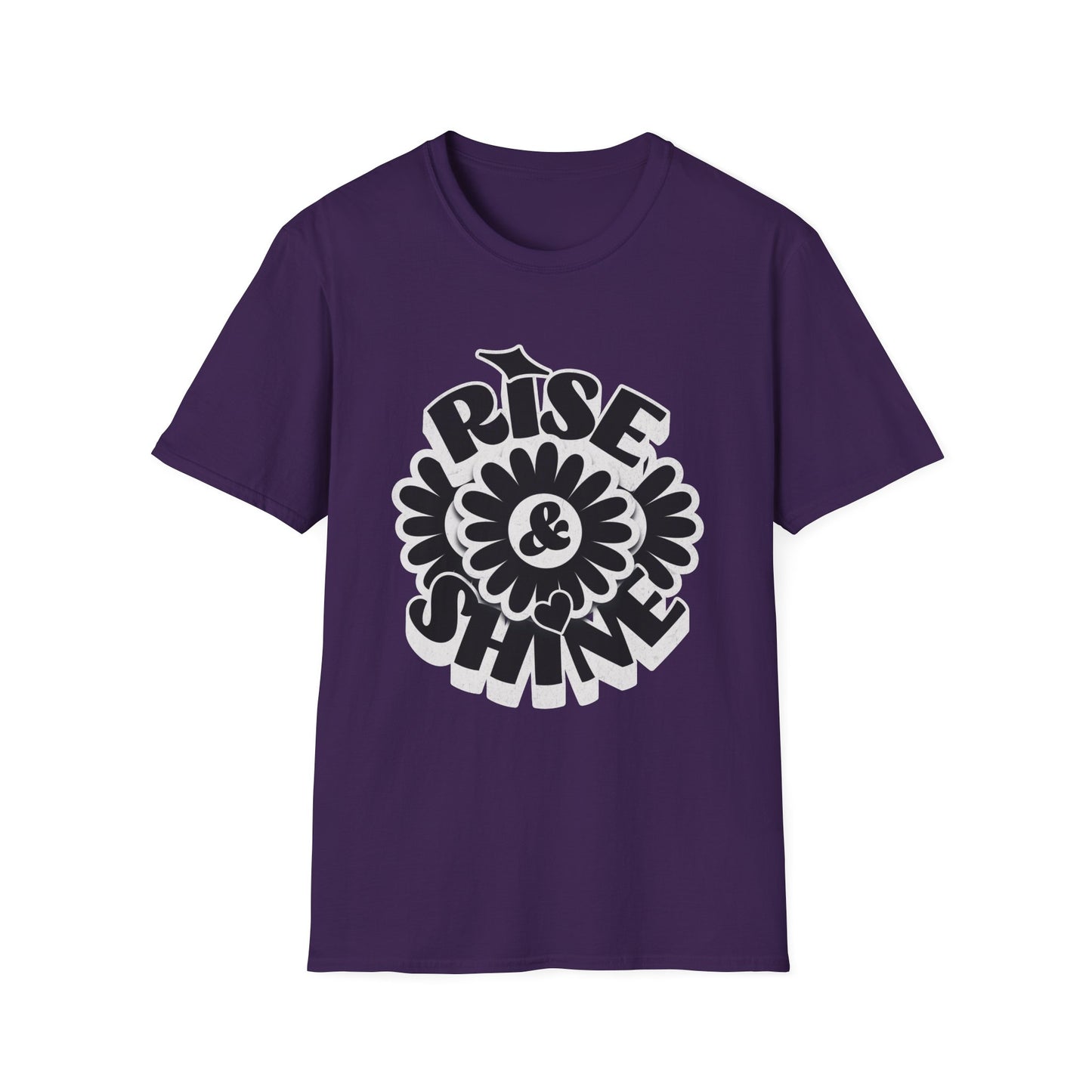 Rise & Shine T-Shirt, Morning Graphic Tee, Unisex Tee, Inspirational Shirt, Gift for Him or Her