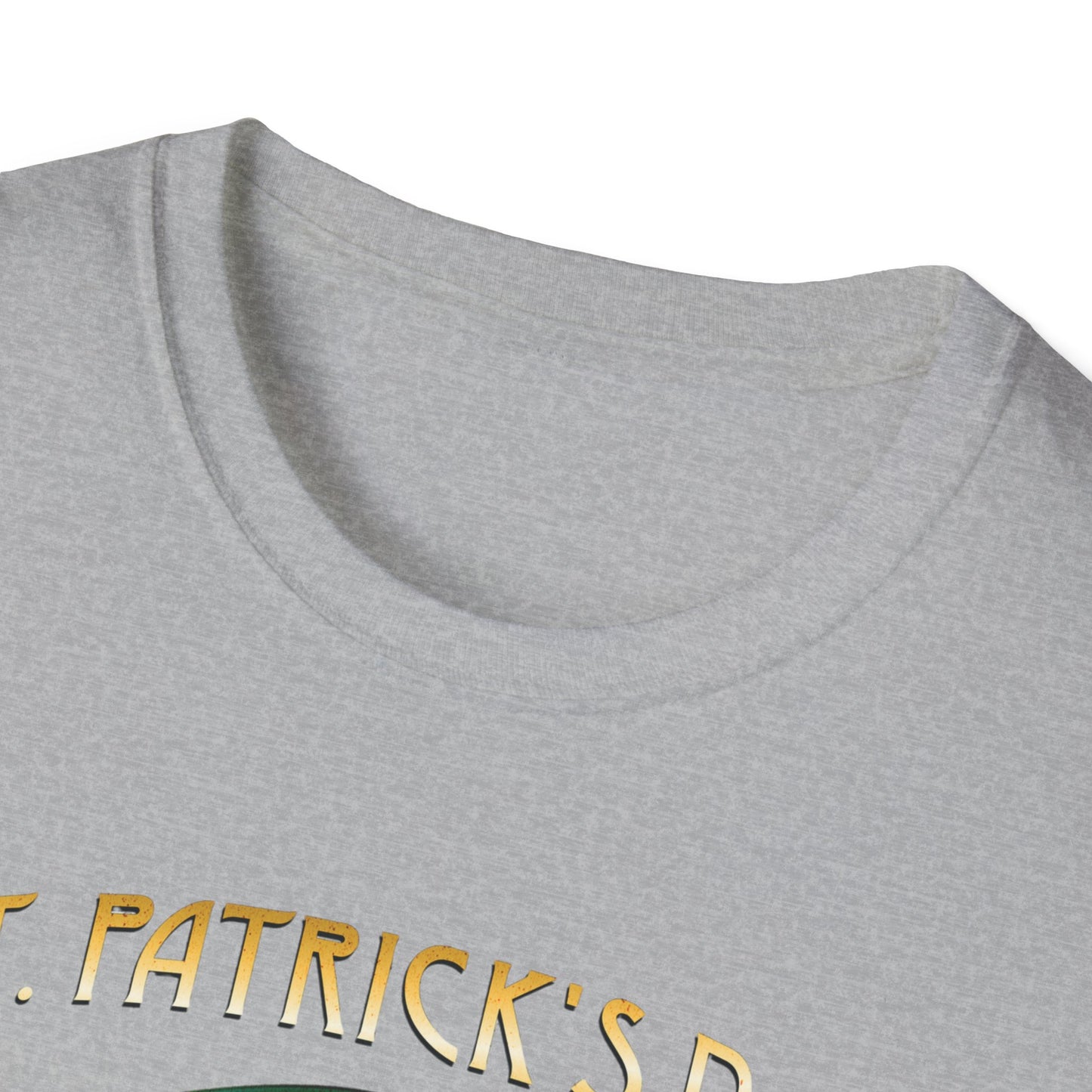 St. Patrick's Day Celebration T-Shirt - Unisex Softstyle Tee with Irish Culture Design