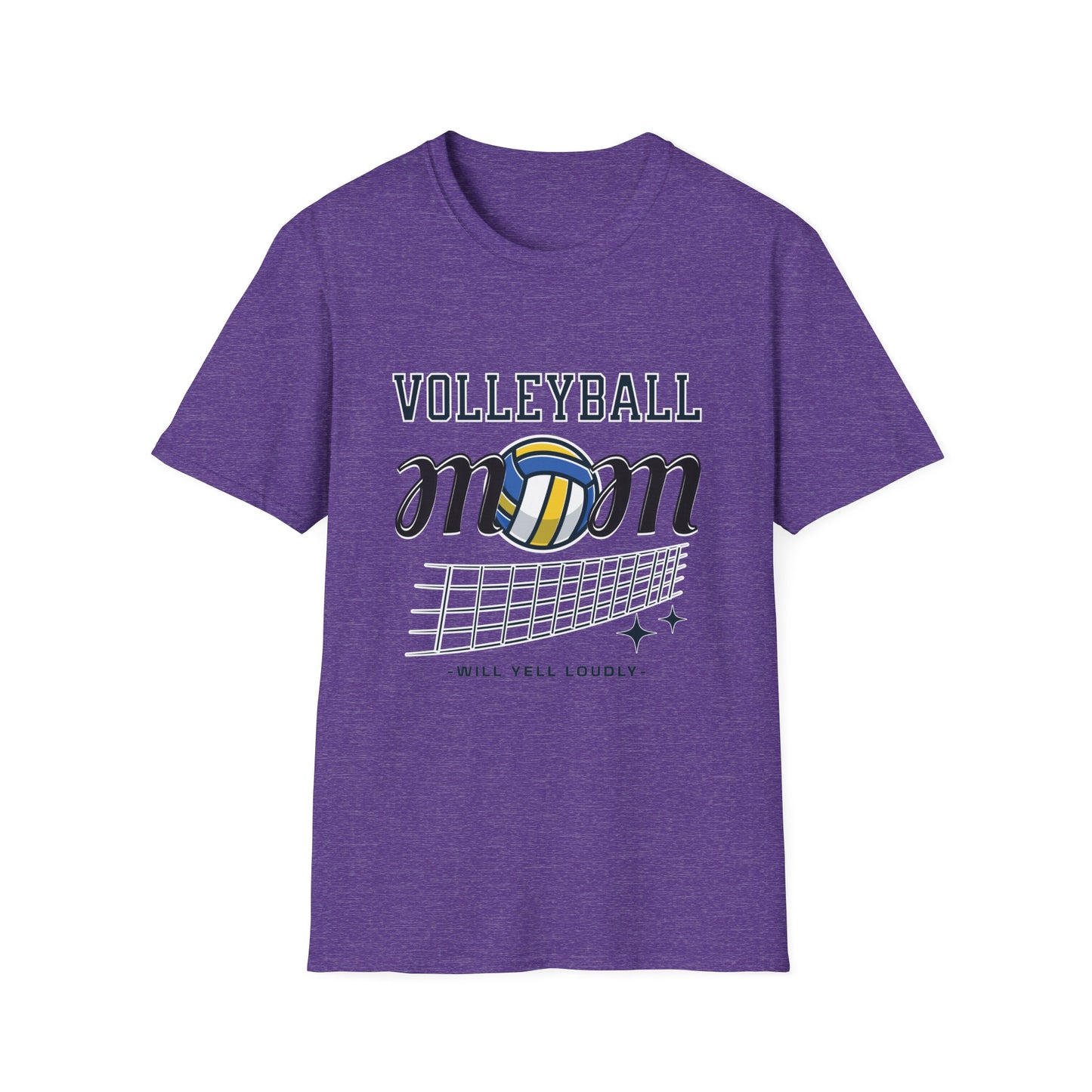 Volleyball Mom T-Shirt | Soft Unisex Tee for Sports Moms | Great for Gifts, Teamwear, Casual Outings, and Holidays