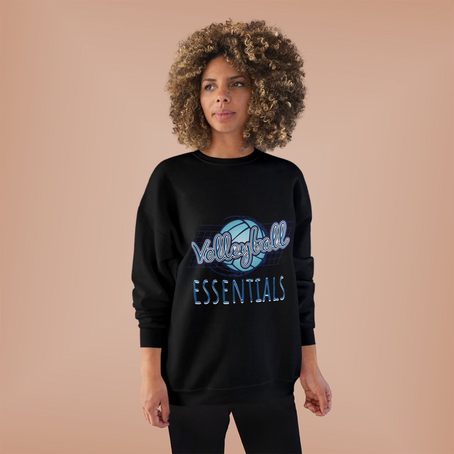 Unisex Eco-Friendly Crewneck Sweatshirt, Cozy Retro Essentials Sweatshirt, Casual Wear, Gift for Her, Hoodie Alternative, Fall Fashion