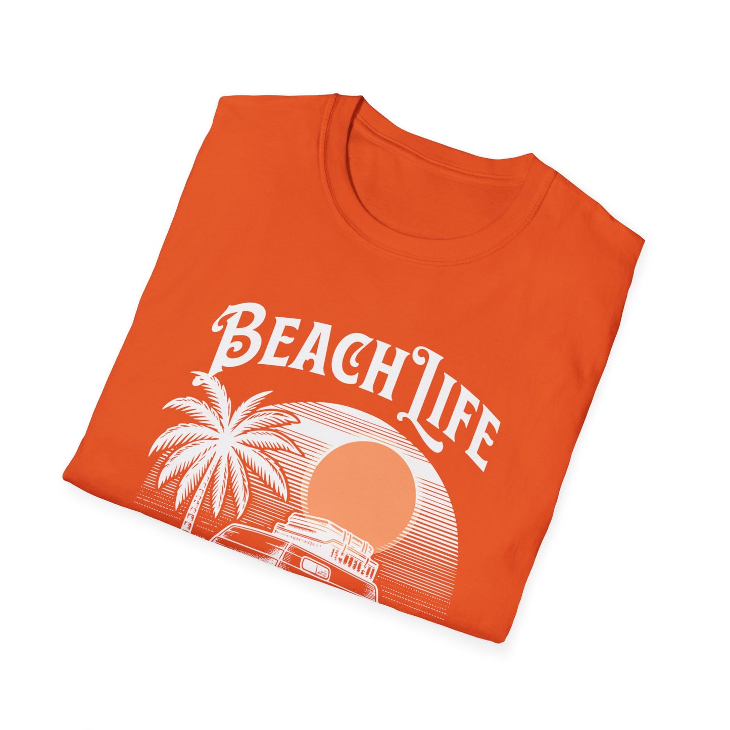 Beach Life T-shirt - Unisex Softstyle T-Shirt