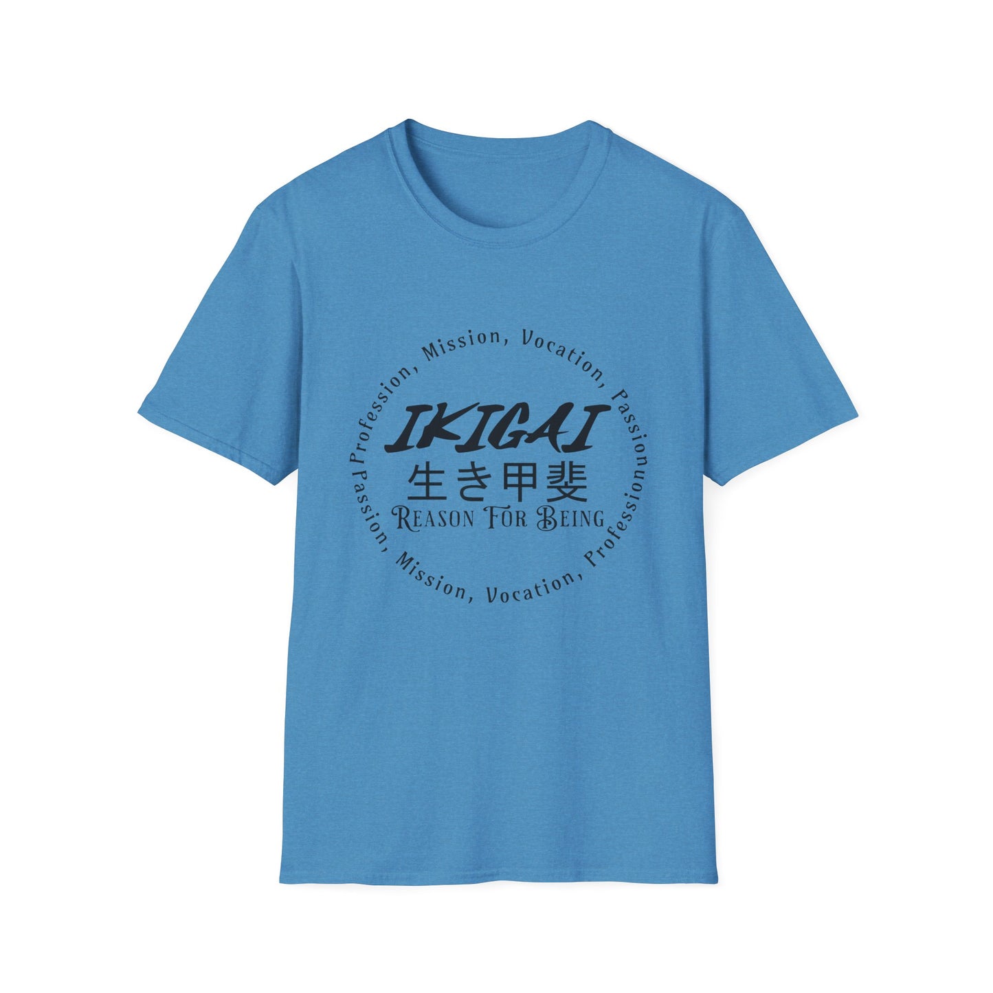 Ikigai T-shirt - Unisex Softstyle