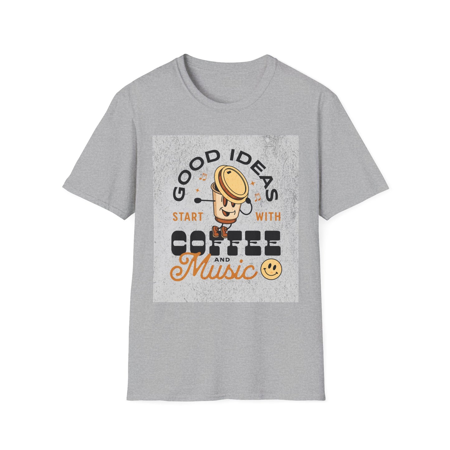 Coffee & Music Unisex T-Shirt