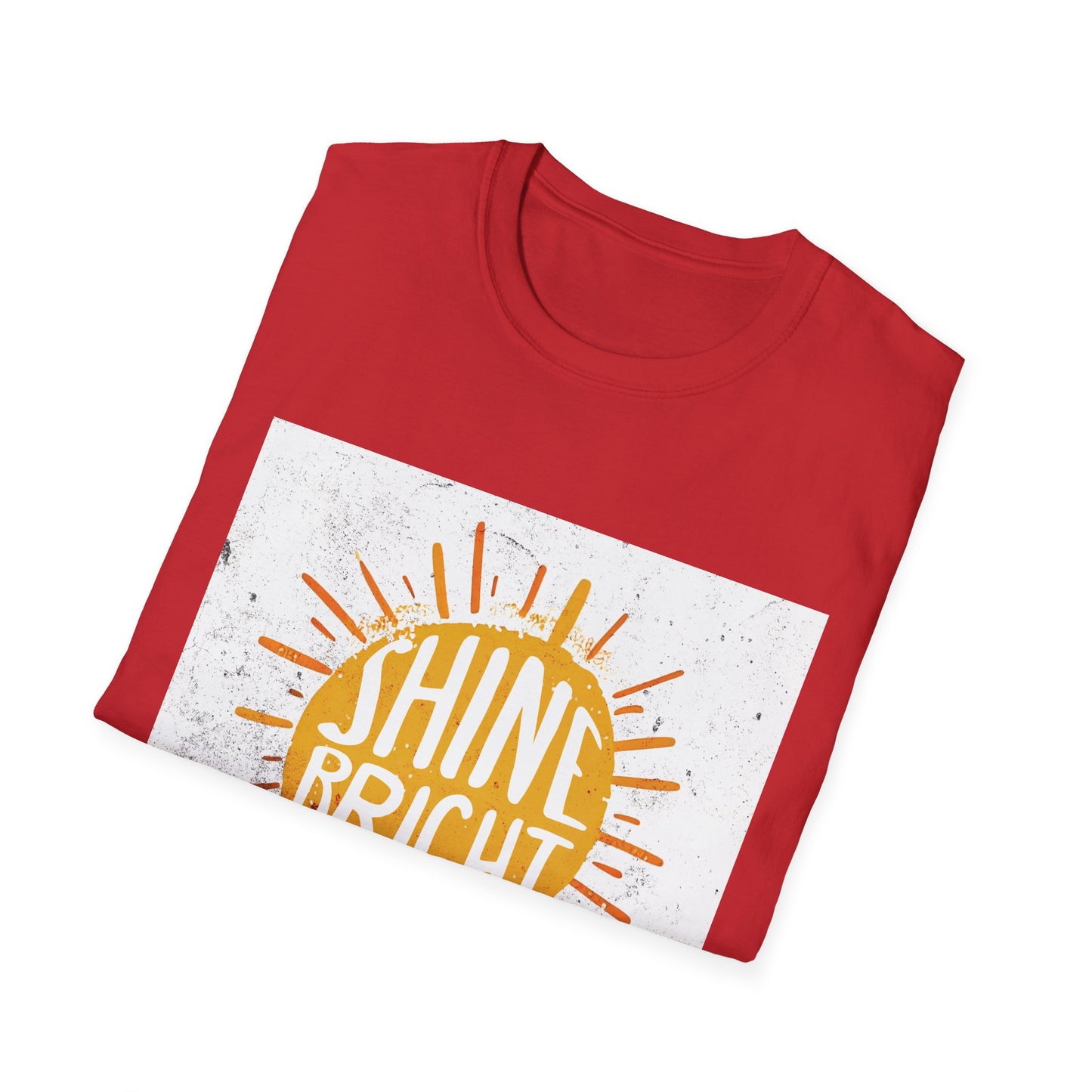 Shine Bright T-Shirt - Inspirational Tee, Positive Vibes Shirt, Motivational Clothing, Graphic Tee, Crewneck Top