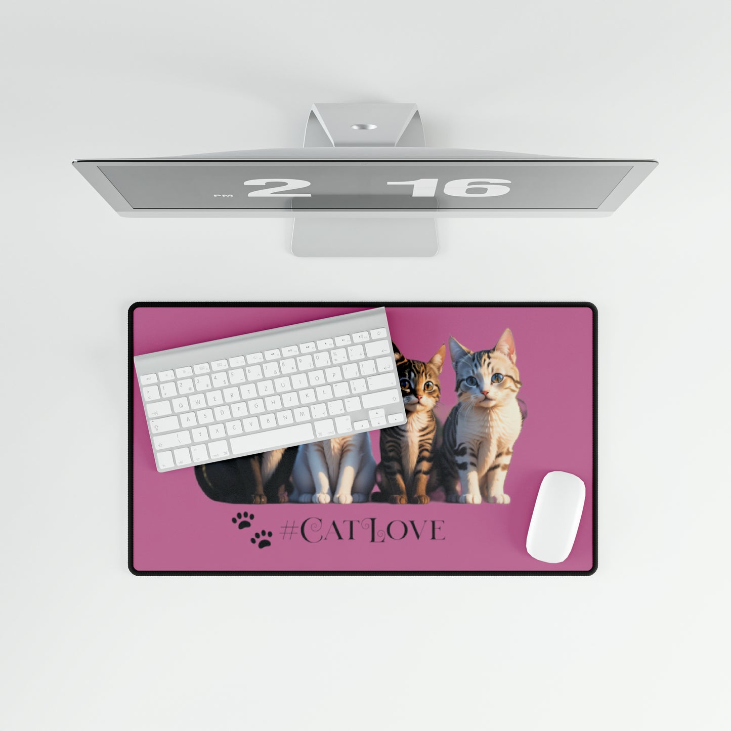 Desk Mats: #CatLove