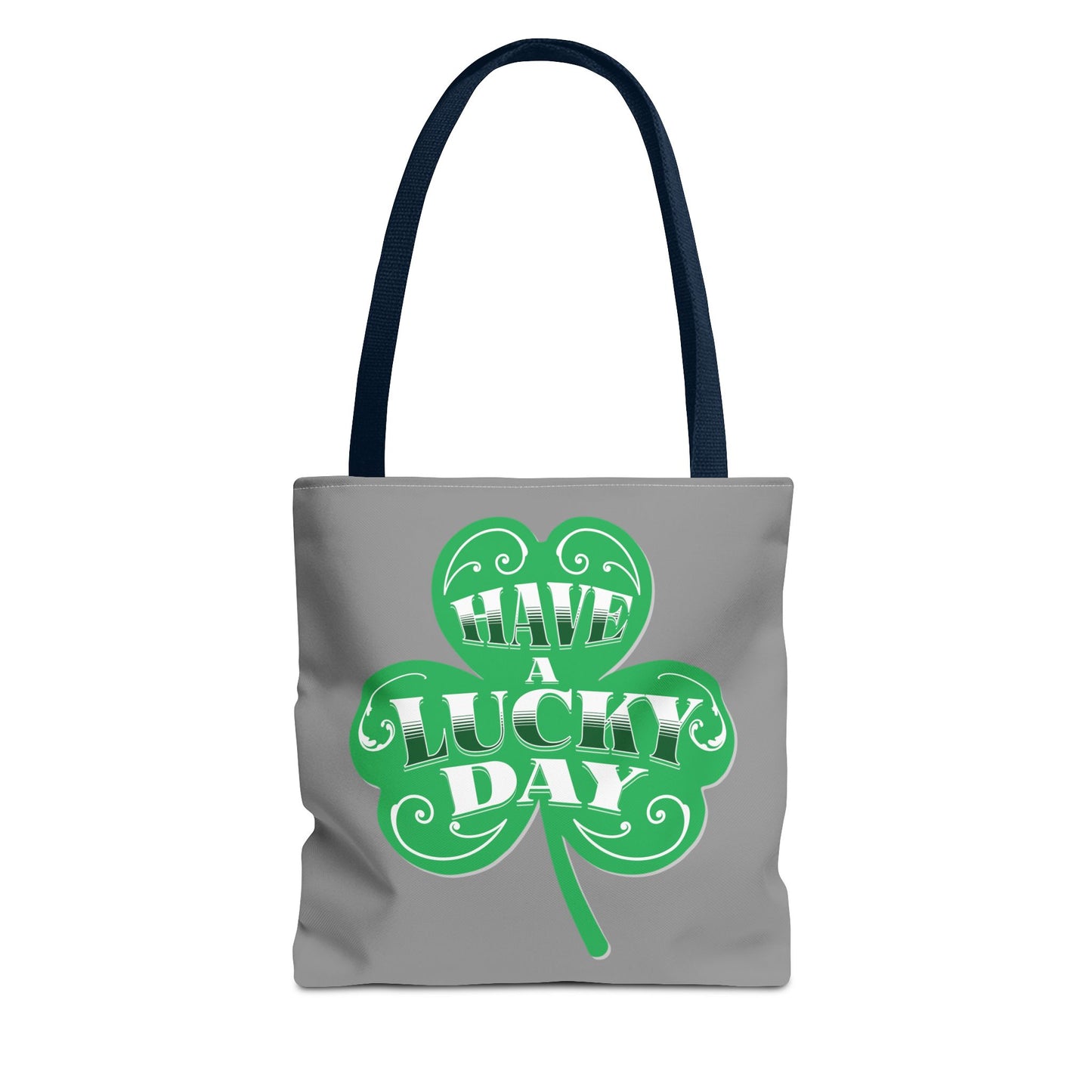 Lucky Day Tote Bag - St. Patrick's Day Gift, Eco-Friendly Shopper, Fun Everyday Use, Green Clover Design, Lucky Charm