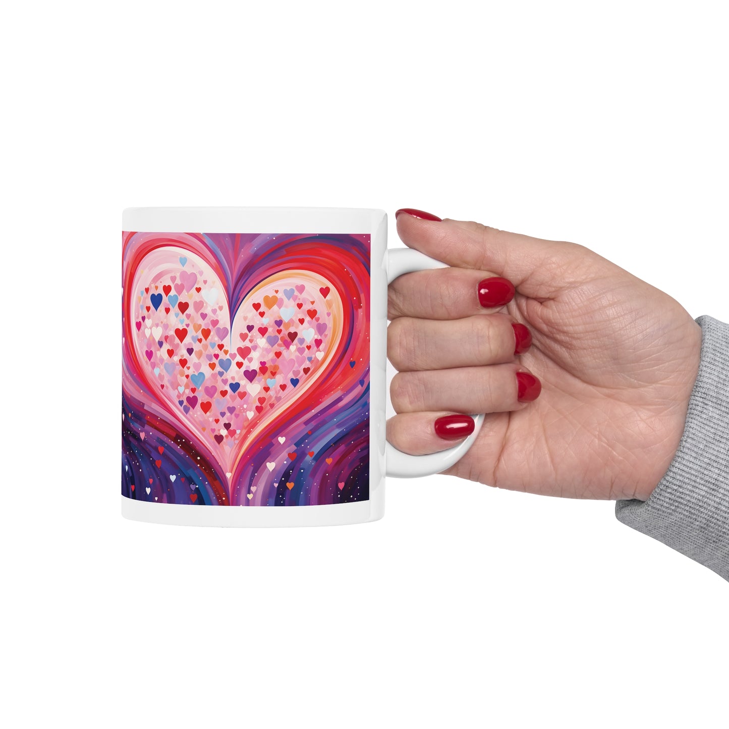 Valentine's Heart: Ceramic Mug 11oz