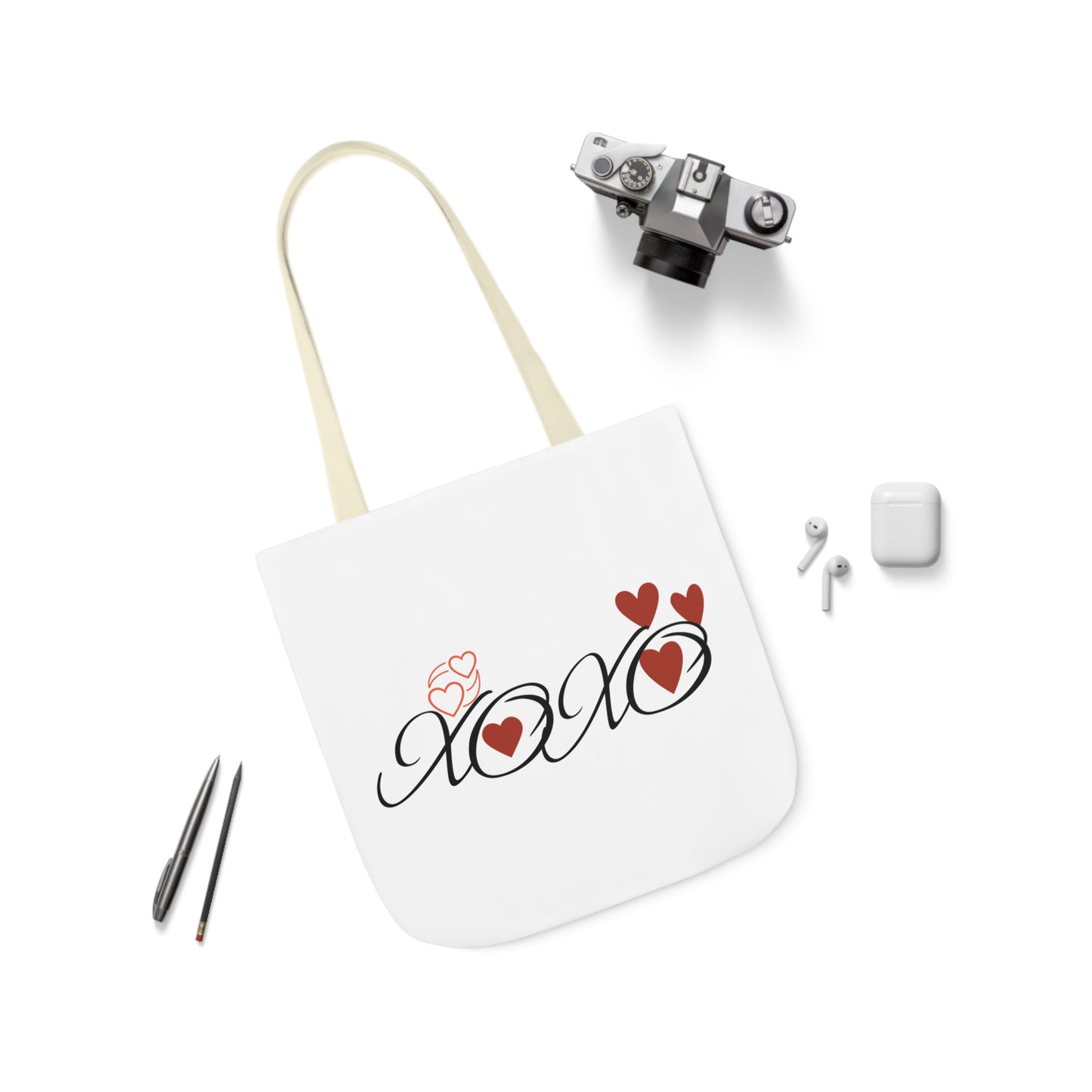 Valentine's Canvas Tote Bag