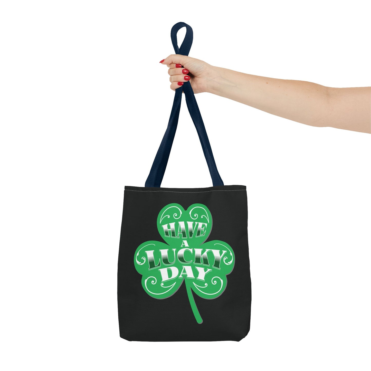 St. Patrick's Day Tote Bag | Lucky Clover Design, Reusable Shopping Bag, Eco-Friendly Gift, Holiday Accessory