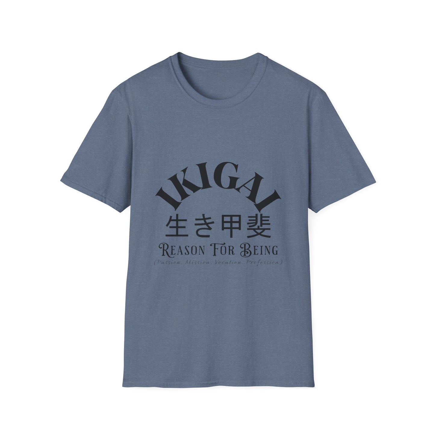 Ikigai T-shirt - Unisex Softstyle