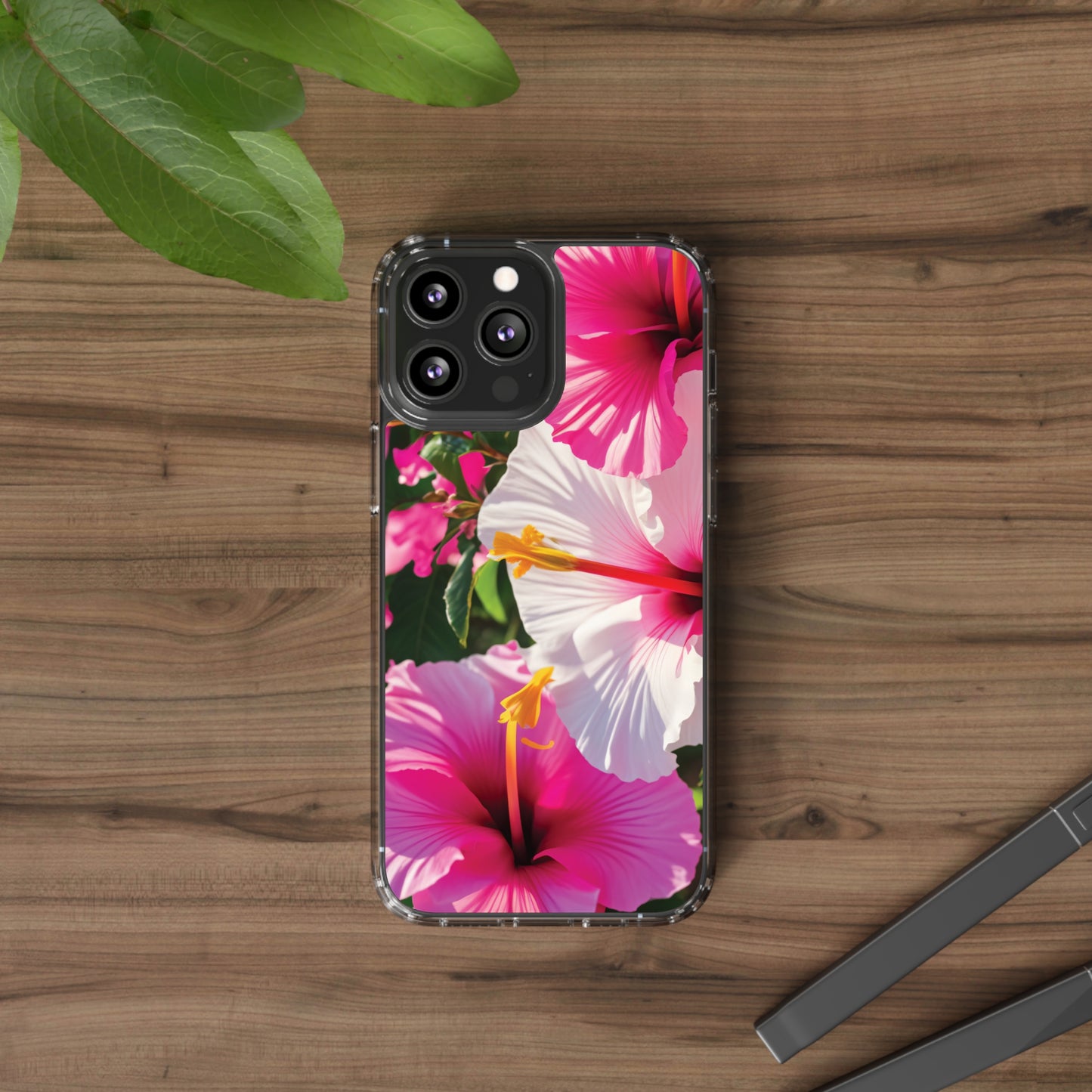 Clear Phone Cases: Blossom Flower