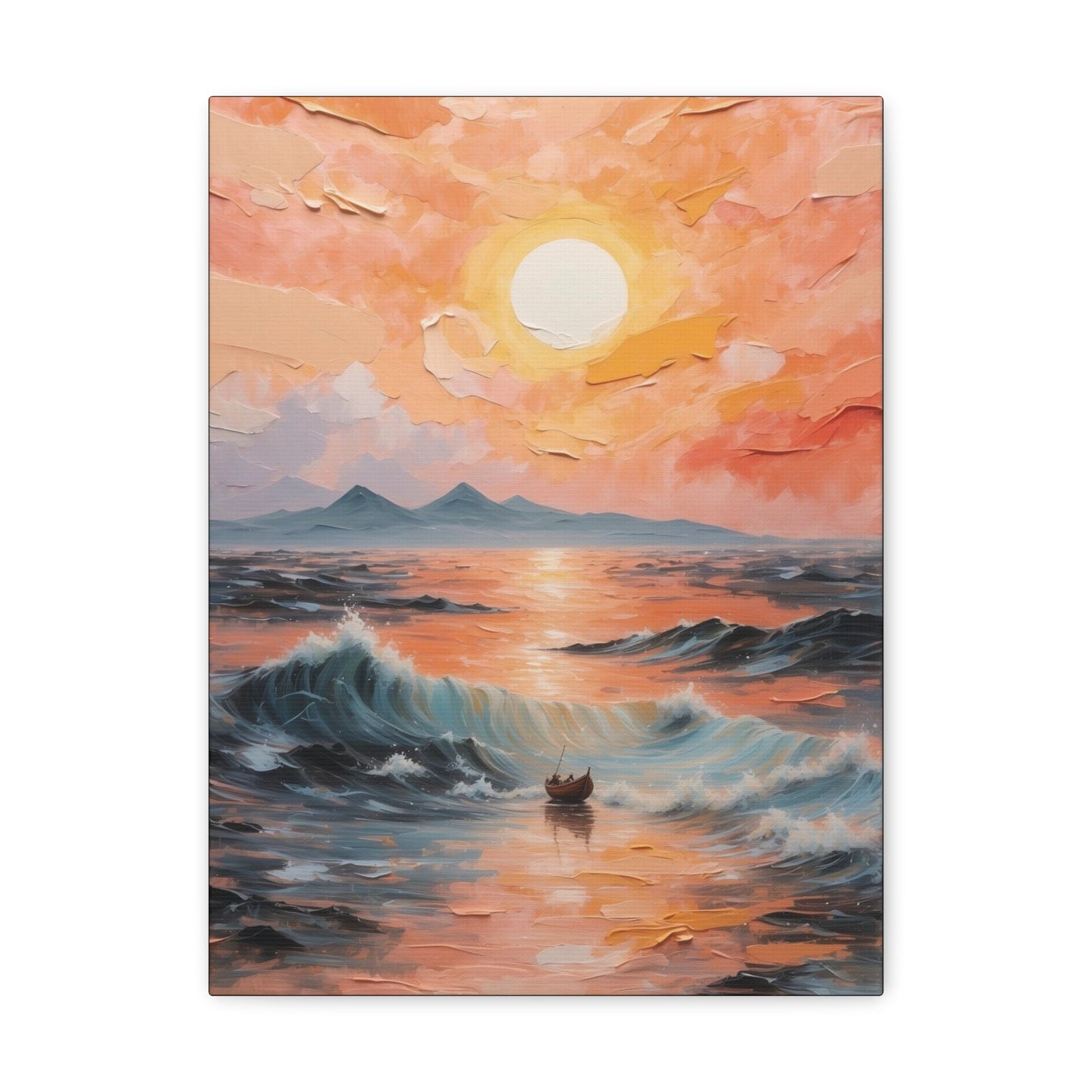 The Lost Boat: Canvas Gallery Wraps