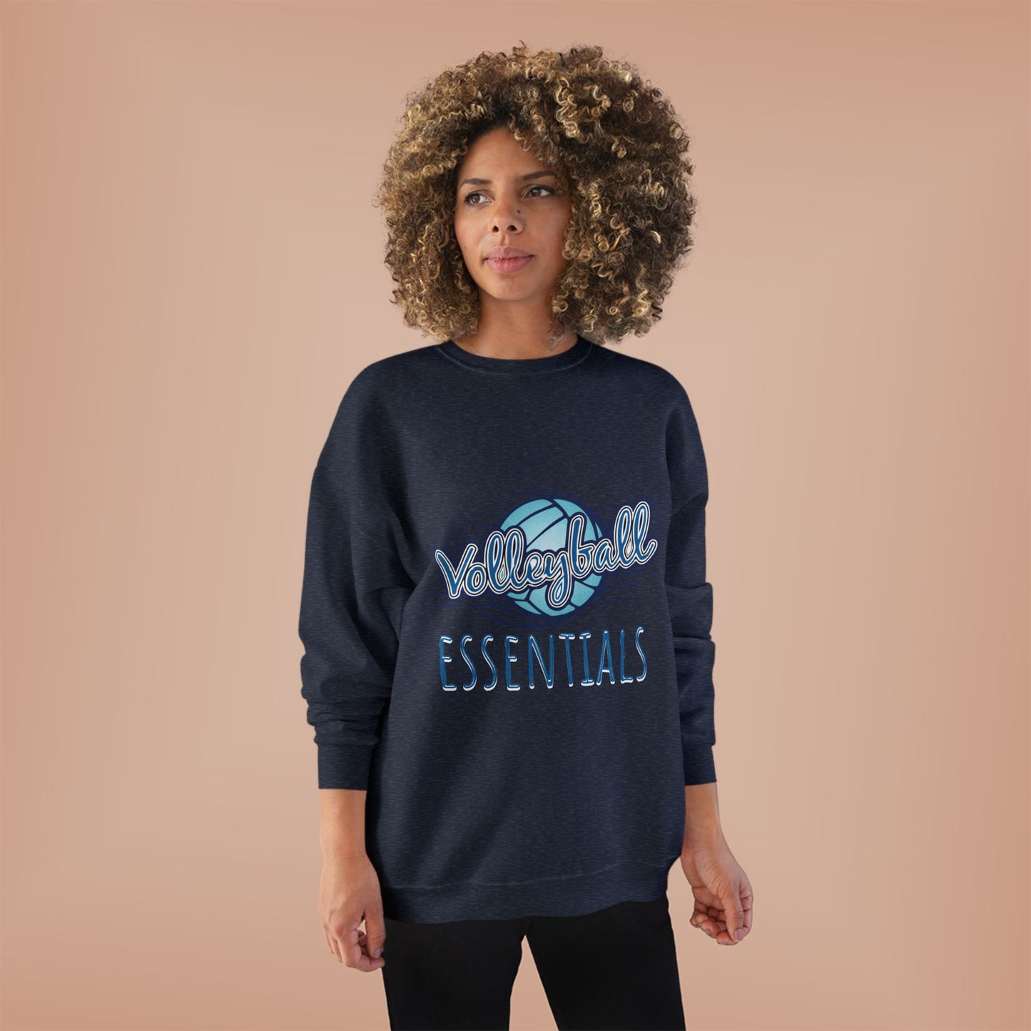 Unisex Eco-Friendly Crewneck Sweatshirt, Cozy Retro Essentials Sweatshirt, Casual Wear, Gift for Her, Hoodie Alternative, Fall Fashion