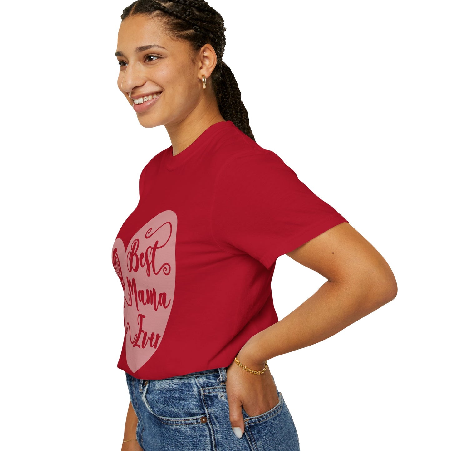 Best mama ever - Unisex Garment-Dyed T-shirt