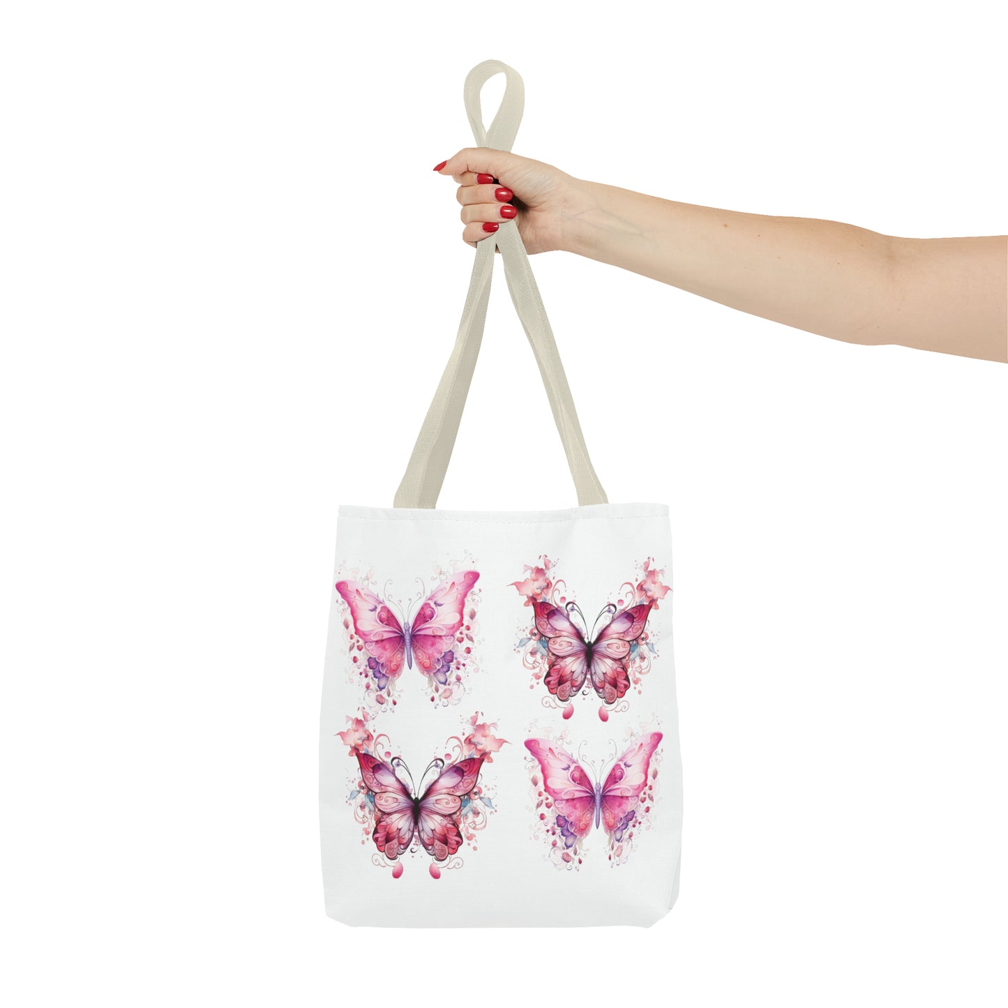 Pink Butterfly - Tote Bag (AOP)